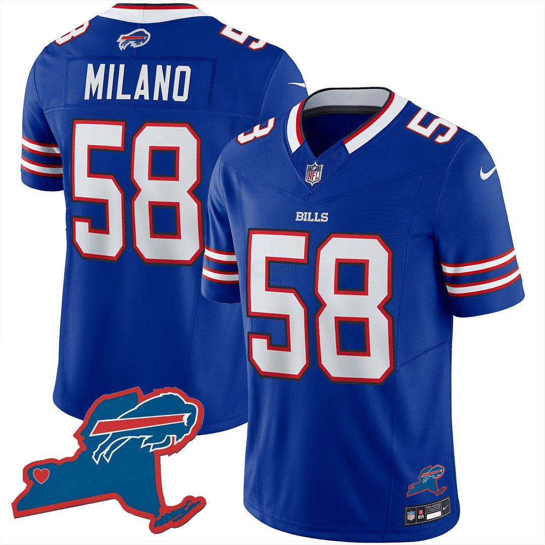 Camisa NFL Men’s Buffalo New York Patch Vapor Limited Jersey V2