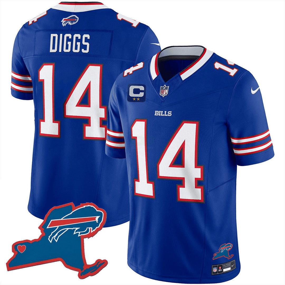 Camisa NFL Men’s Buffalo New York Patch Vapor Limited Jersey V2