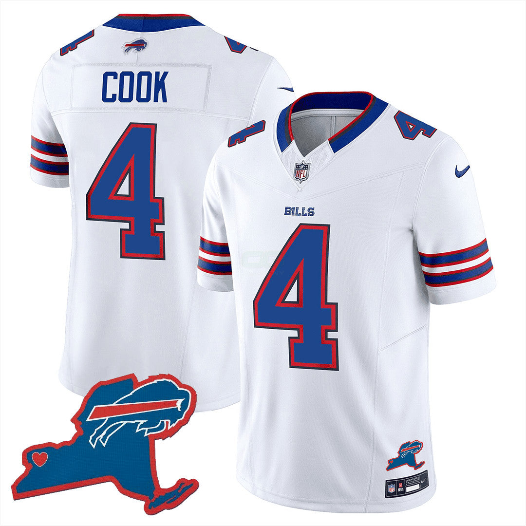 Camisa NFL Men’s Buffalo New York Patch Vapor Limited Jersey V2