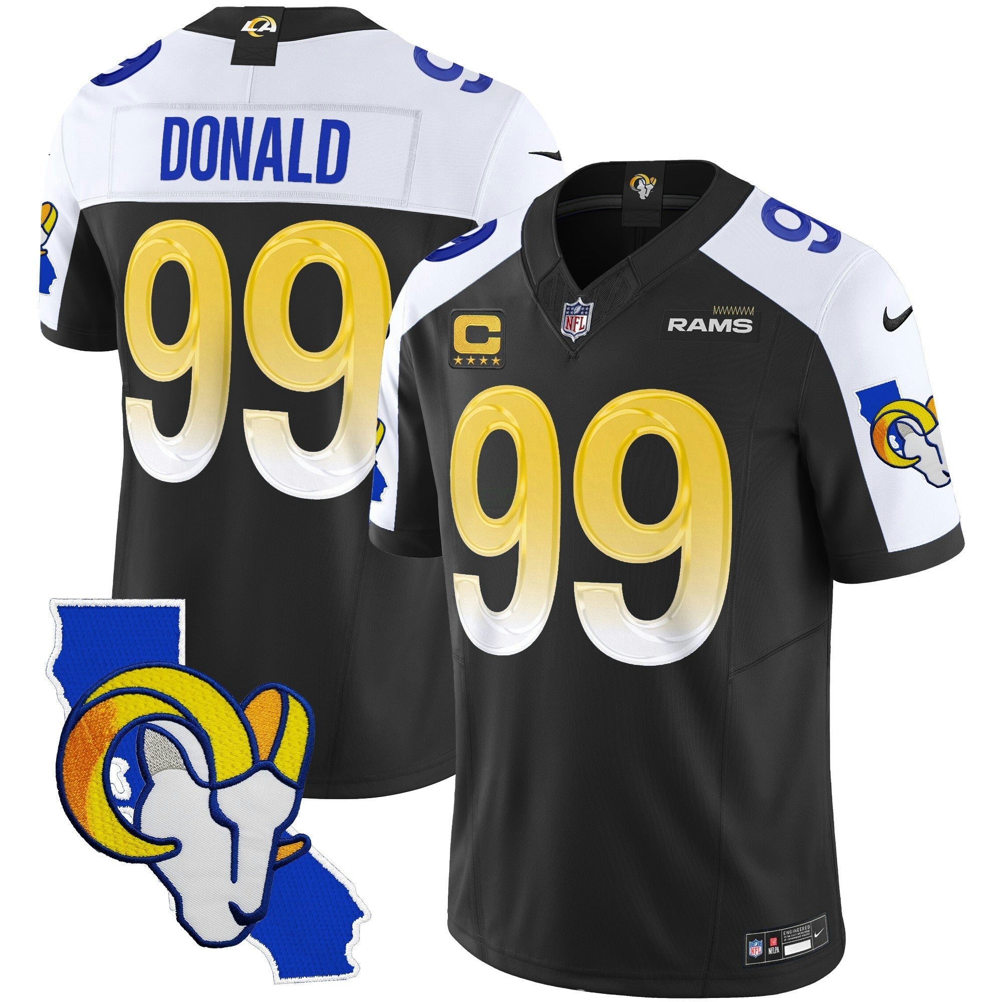 Camisa NFL Men’s California Patch Vapor Limited Jersey