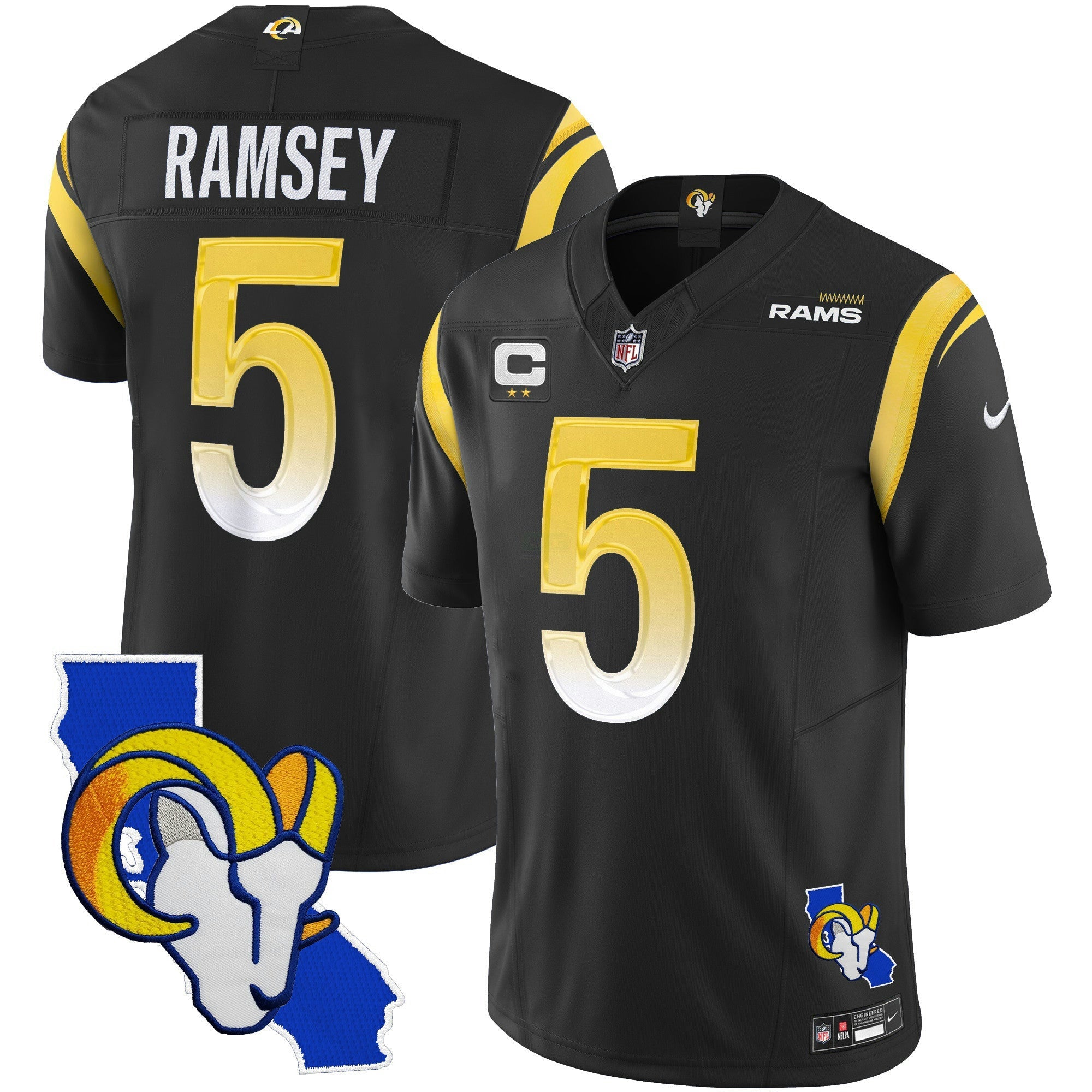 Camisa NFL Men’s California Patch Vapor Limited Jersey