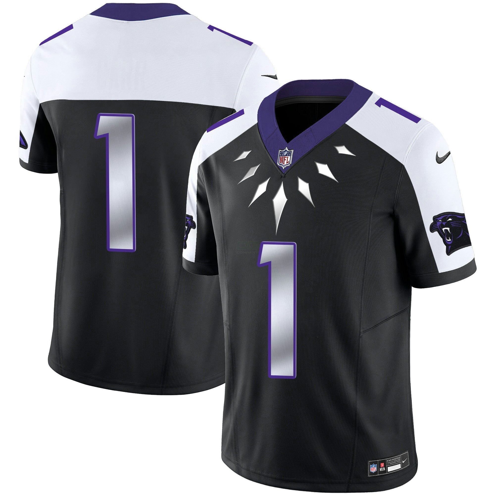 Camisa NFL Men’s Carolina Wakanda Vapor Limited Jersey