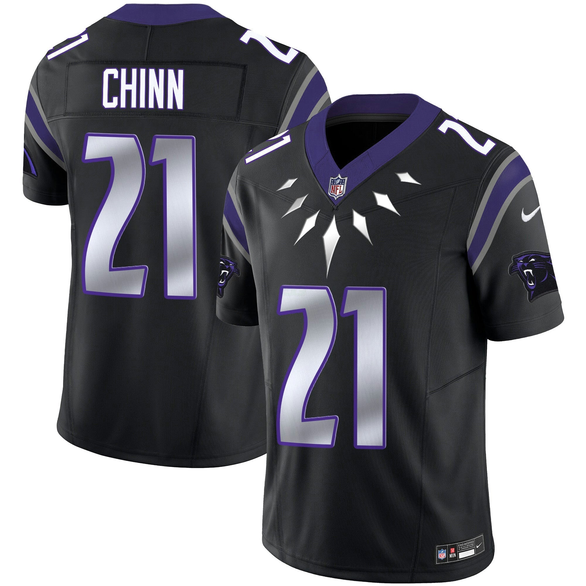 Camisa NFL Men’s Carolina Wakanda Vapor Limited Jersey