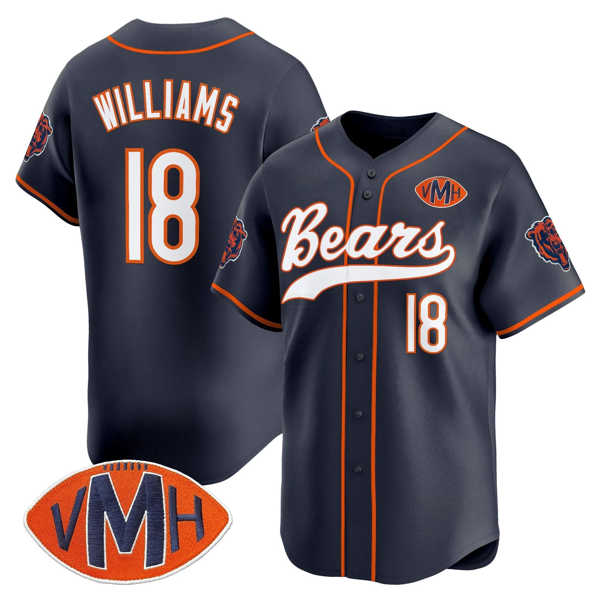 Camisa NFL Men’s Chicago 2025 Vapor Jersey