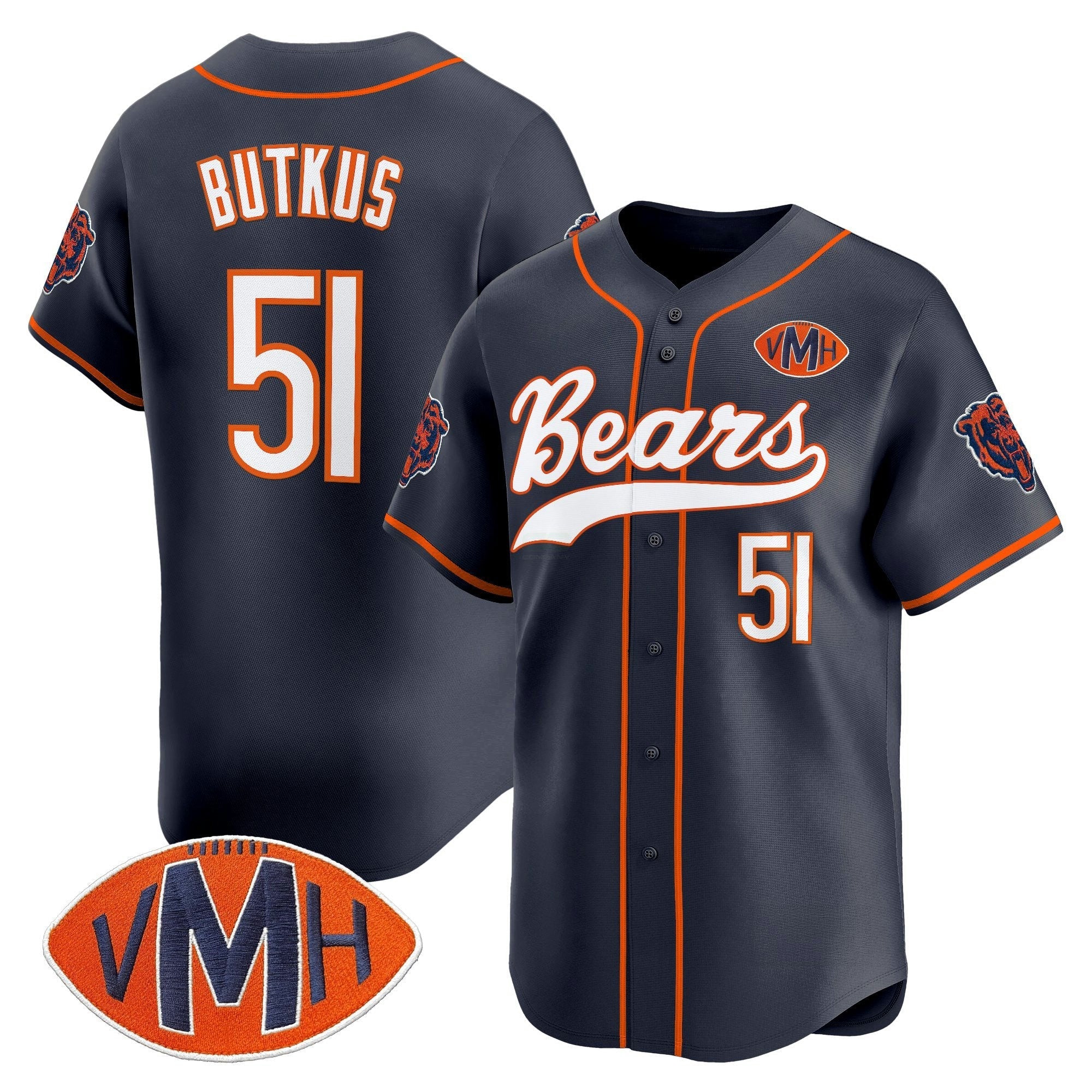 Camisa NFL Men’s Chicago 2025 Vapor Jersey