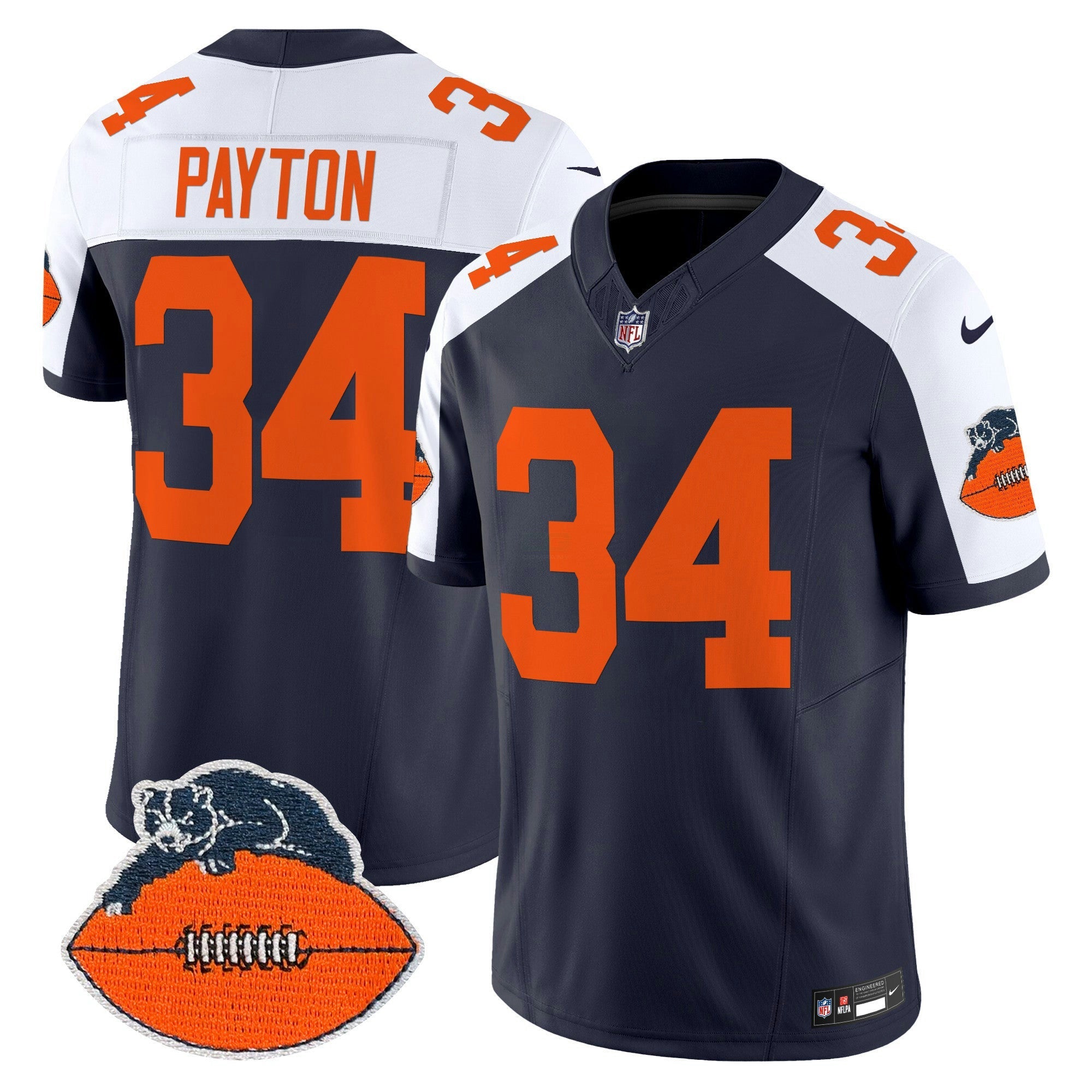 Camisa NFL Men’s Chicago Throwback Vapor Limited Jersey