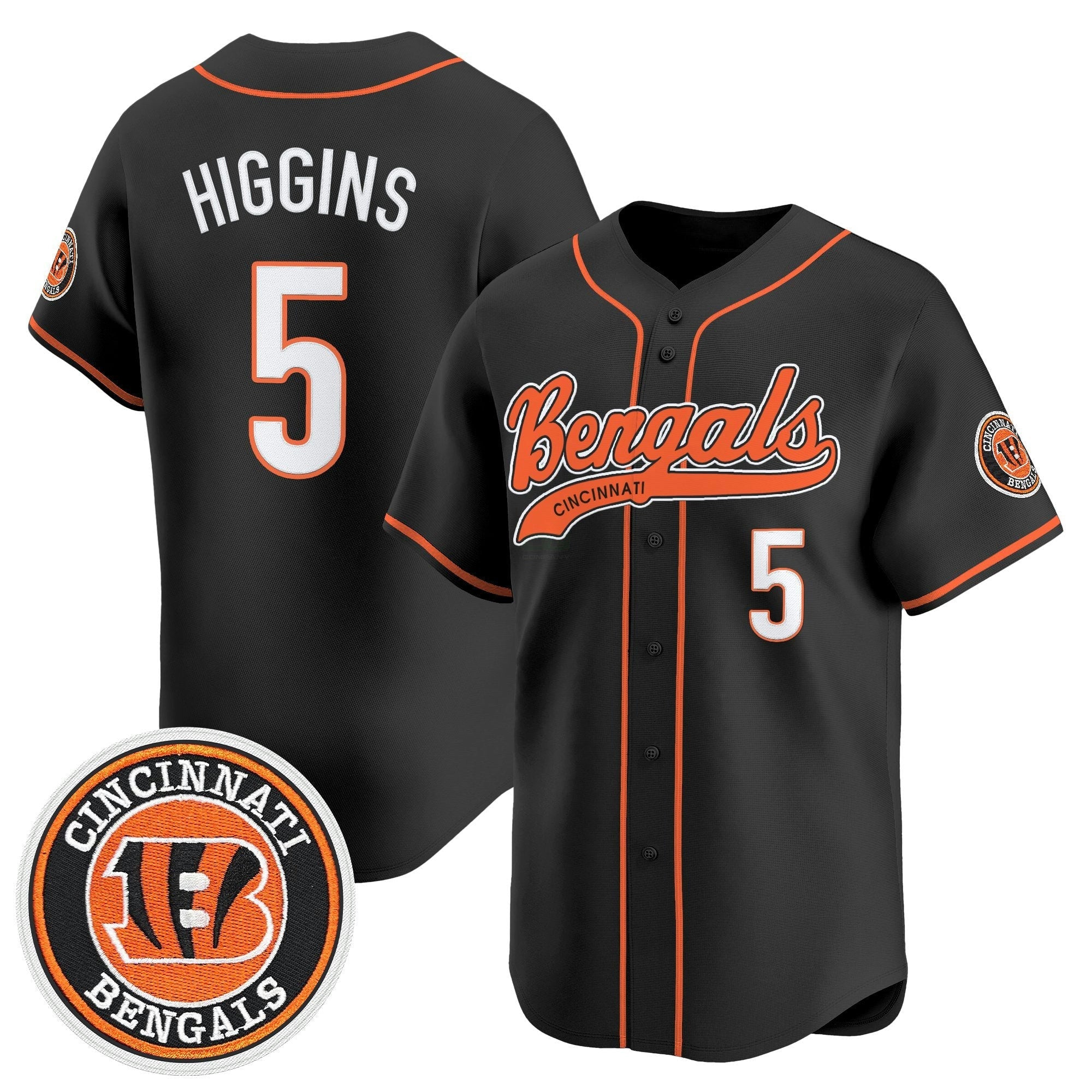 Camisa NFL Men’s Cincinnati 2025 Vapor Limited Jersey