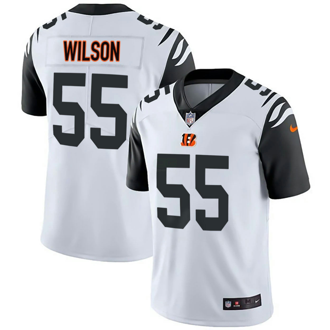 Camisa NFL Men’s Cincinnati Branca Dourada & Preta Dourada Jersey