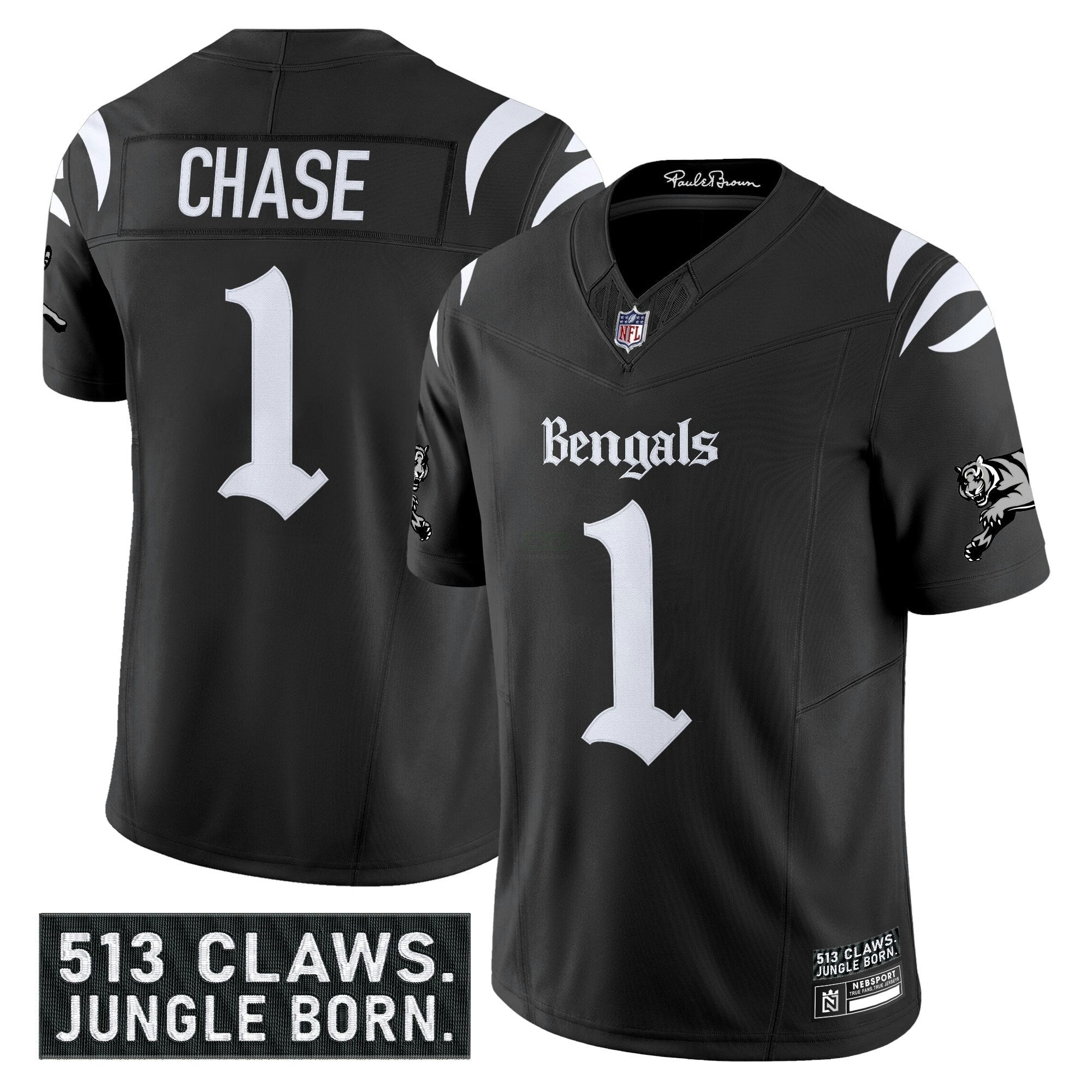 Camisa NFL Men’s Cincinnati ‘Gothic Jungle Shadows Edition’ Vapor Limited Jersey