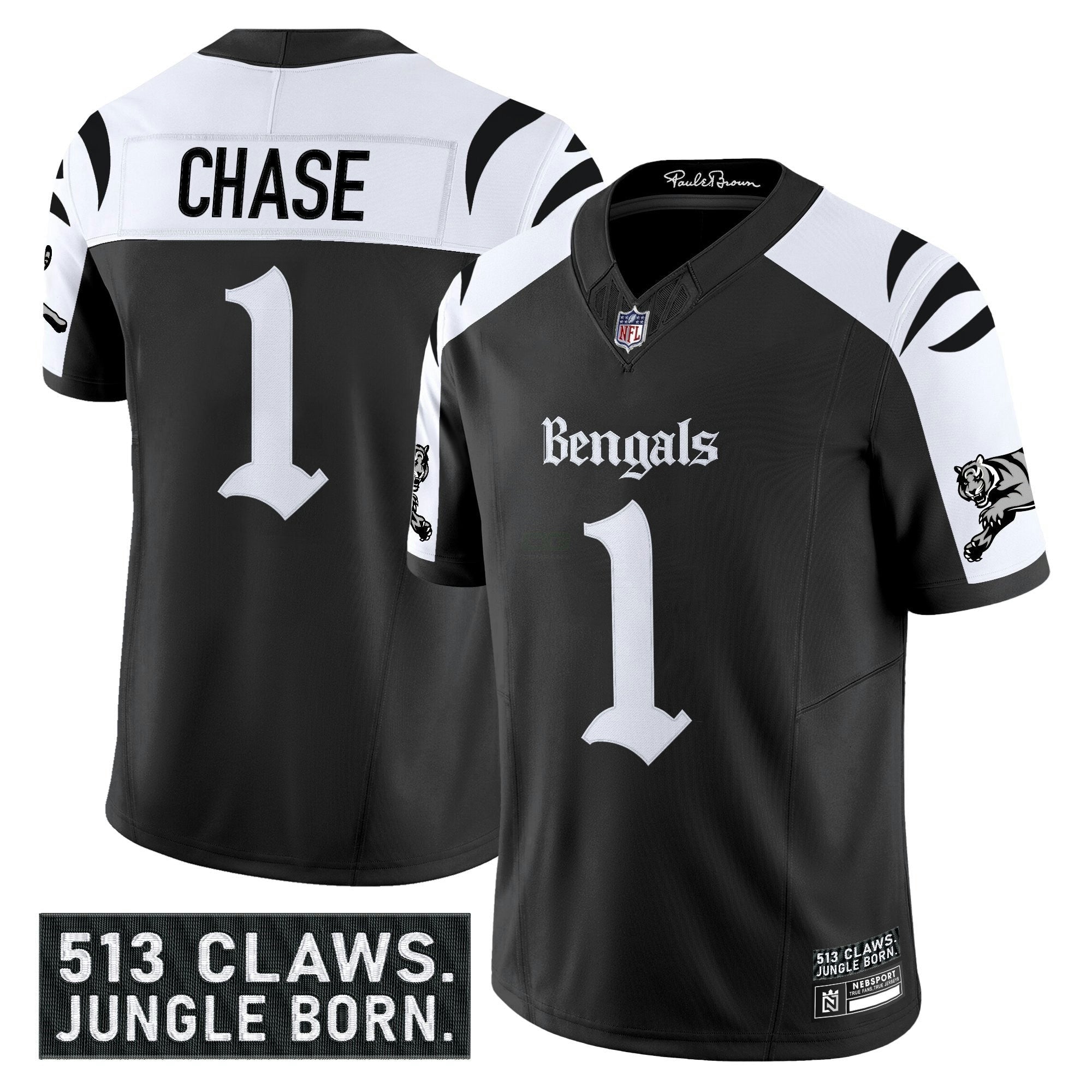 Camisa NFL Men’s Cincinnati ‘Gothic Jungle Shadows Edition’ Vapor Limited Jersey