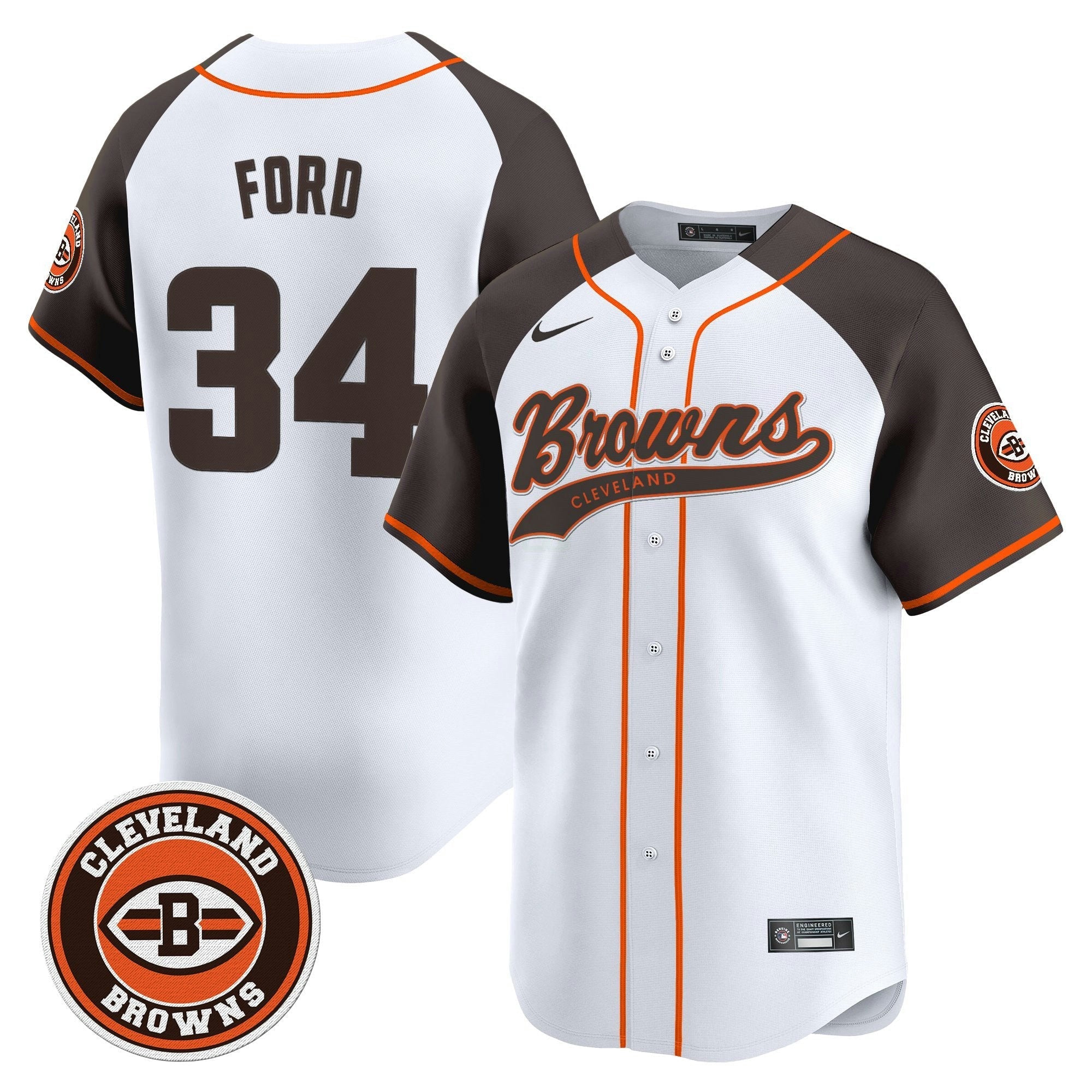 Camisa NFL Men’s Cleveland 2025 Vapor Premier Limited Jersey