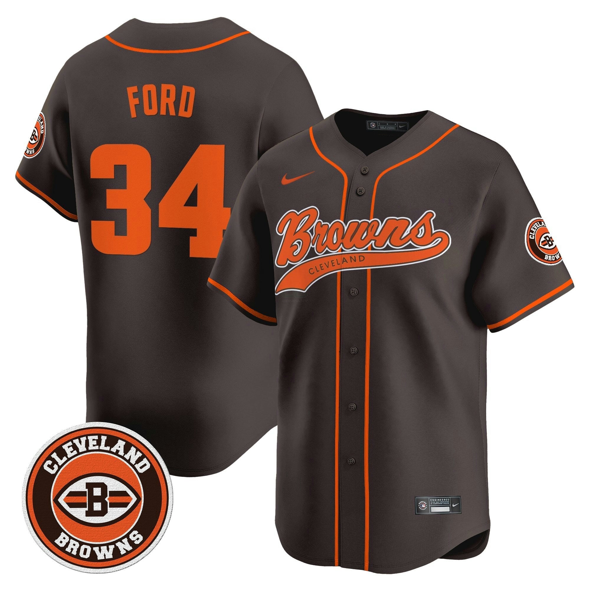 Camisa NFL Men’s Cleveland 2025 Vapor Premier Limited Jersey