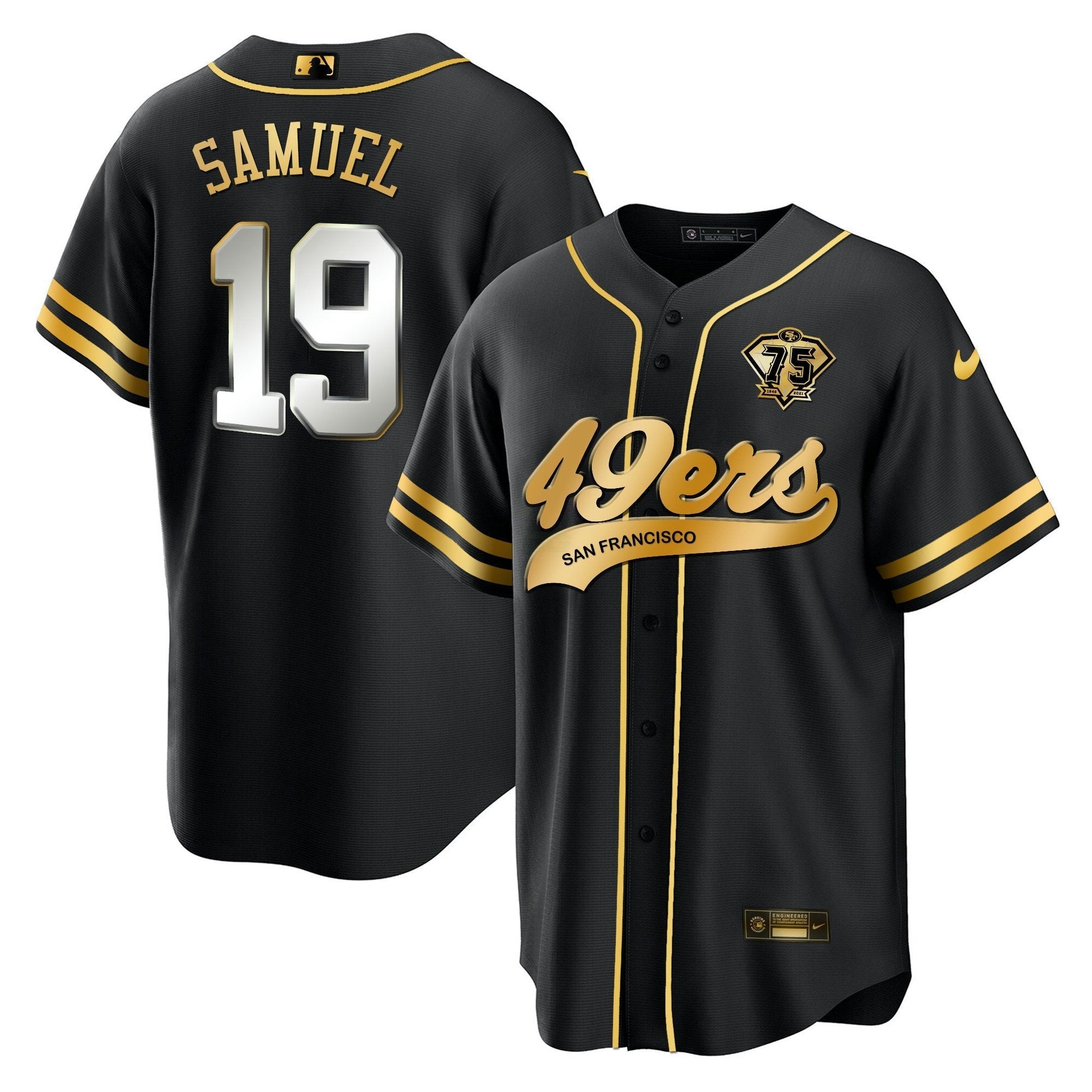 Camisa NFL Men’s Cool Base Dourada Limited Jersey V2