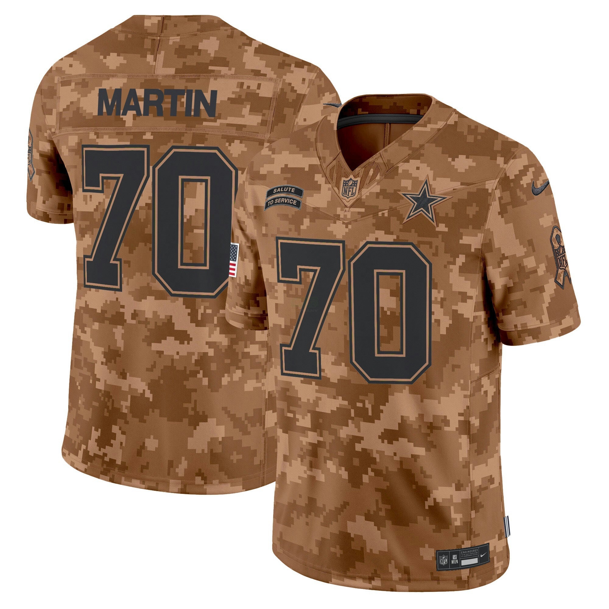 Camisa NFL Men’s Dallas 2024 Salute to Service Vapor Limited Jersey – All stitched