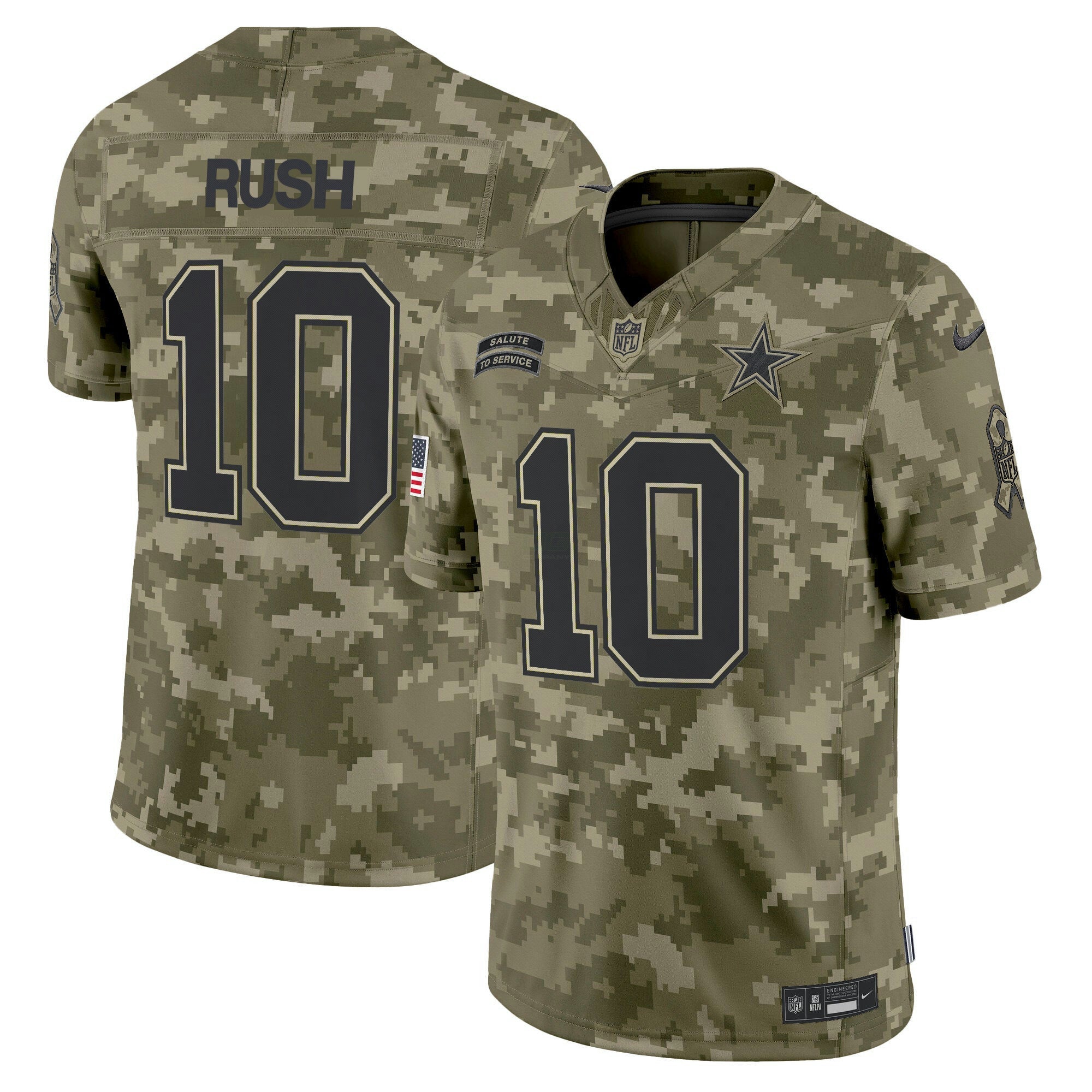 Camisa NFL Men’s Dallas 2024 Salute to Service Vapor Limited Jersey – All stitched