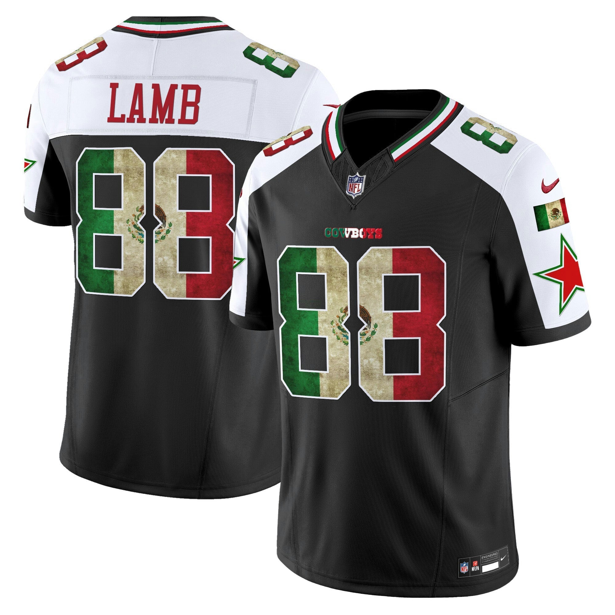Camisa NFL Men’s Dallas Mexico Vapor Limited Jersey V3