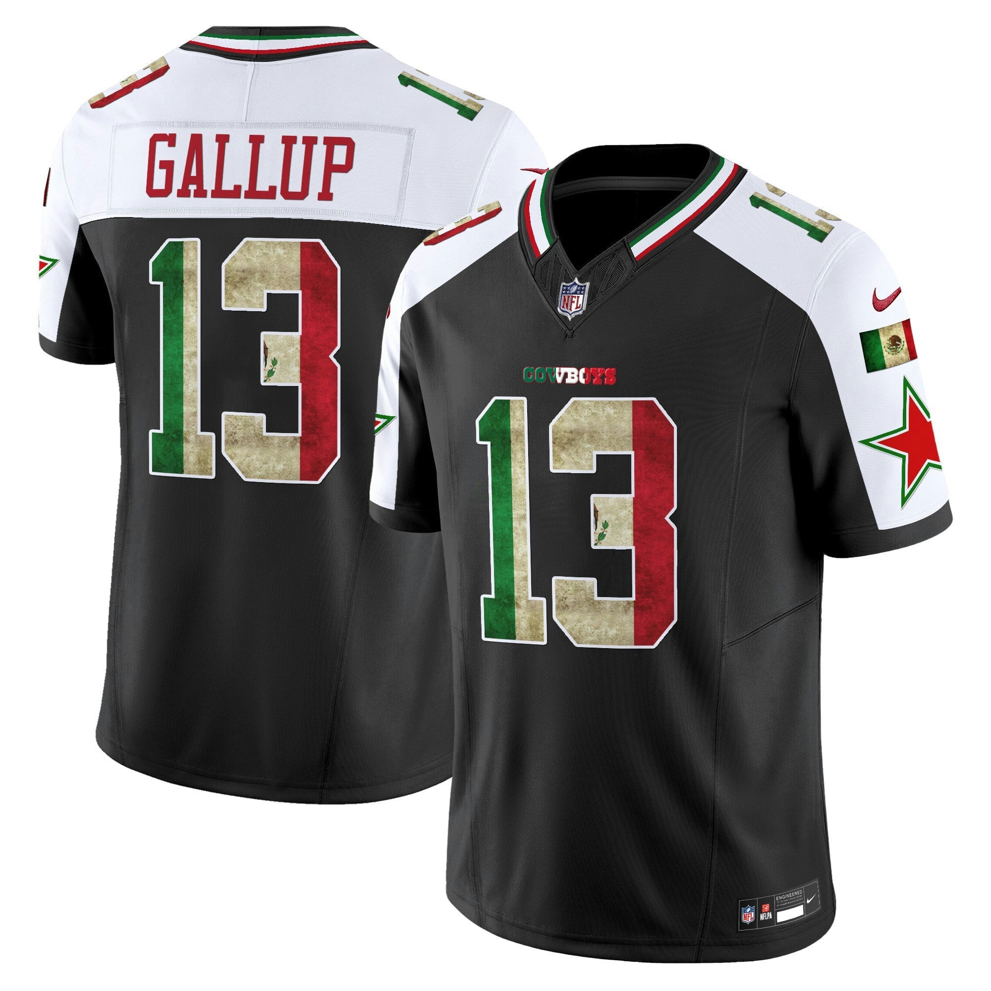 Camisa NFL Men’s Dallas Mexico Vapor Limited Jersey V3