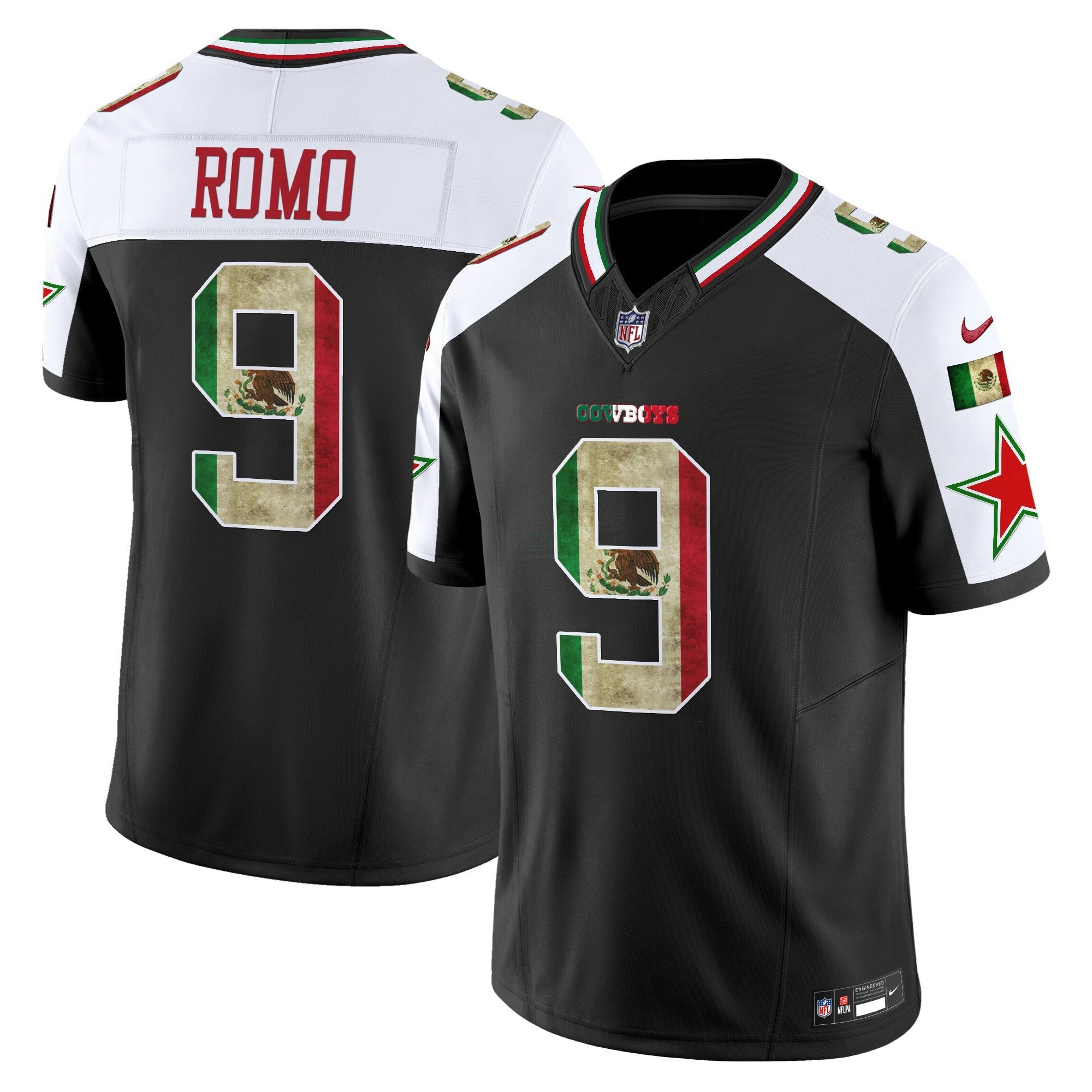 Camisa NFL Men’s Dallas Mexico Vapor Limited Jersey V3