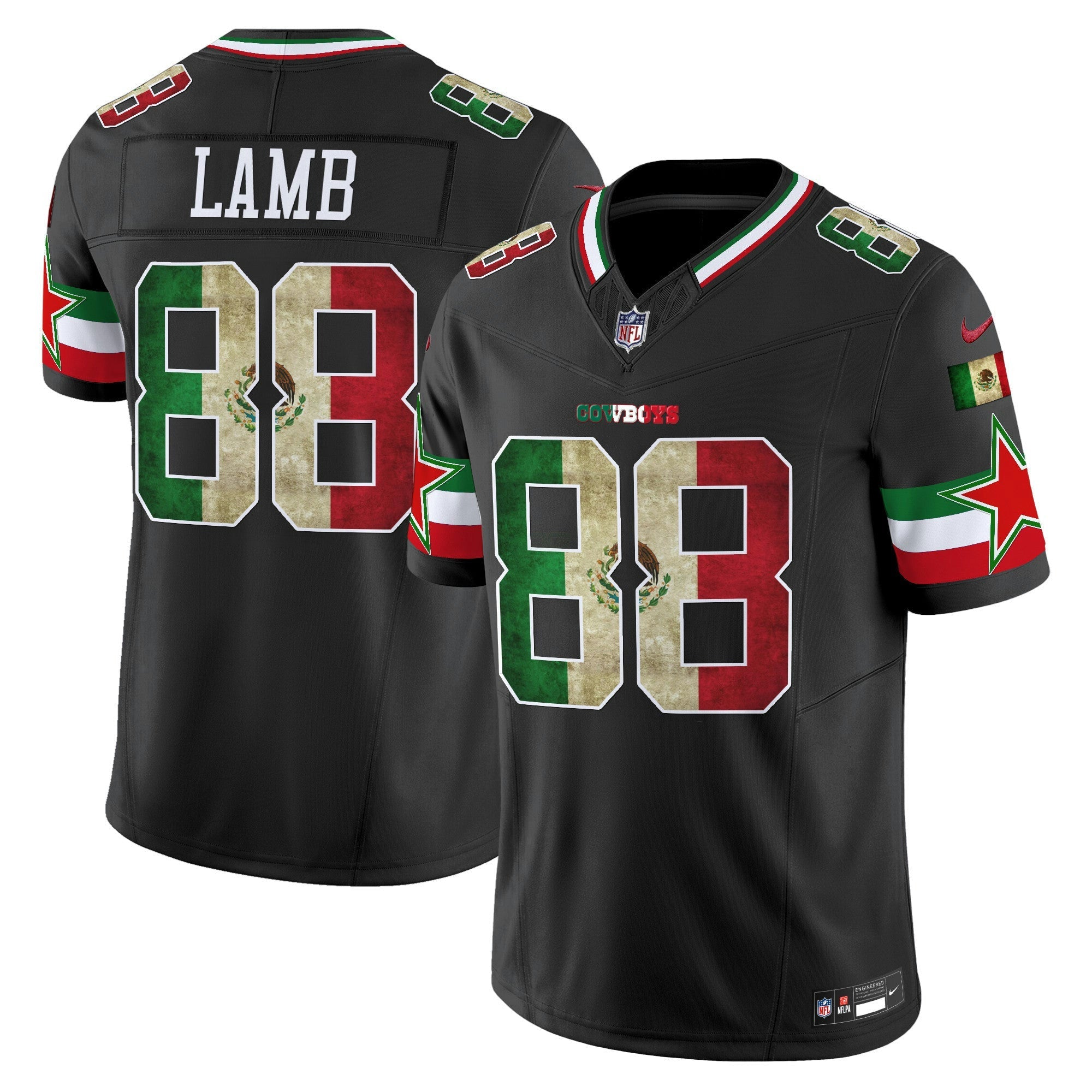 Camisa NFL Men’s Dallas Mexico Vapor Limited Jersey V3