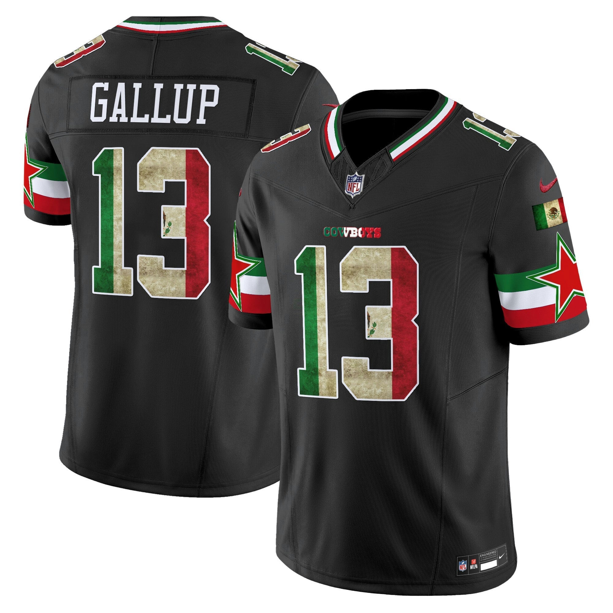 Camisa NFL Men’s Dallas Mexico Vapor Limited Jersey V3
