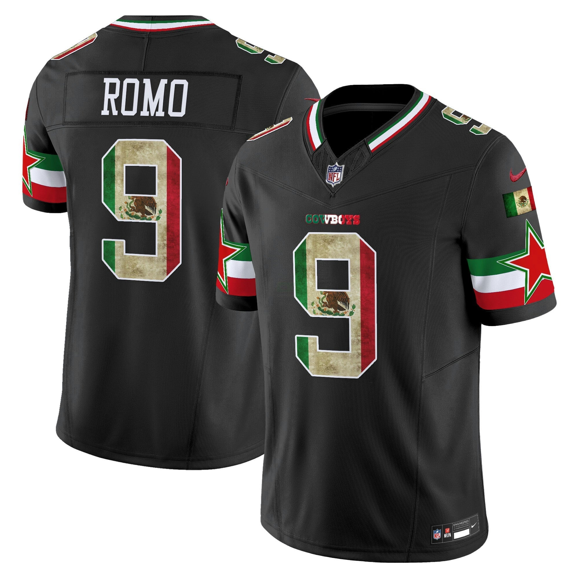 Camisa NFL Men’s Dallas Mexico Vapor Limited Jersey V3