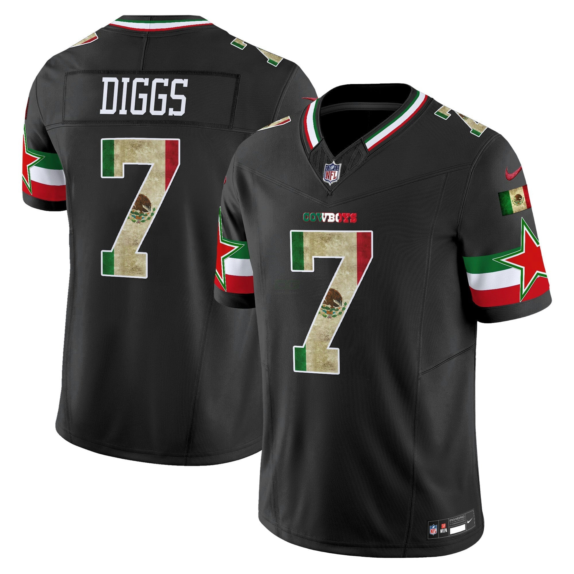 Camisa NFL Men’s Dallas Mexico Vapor Limited Jersey V3