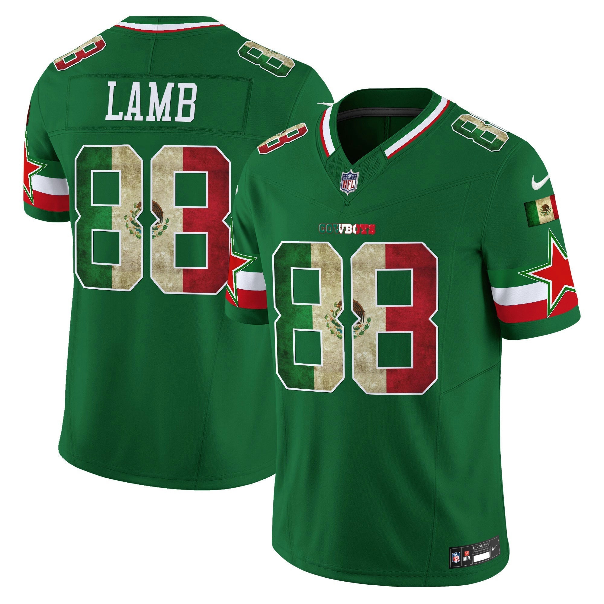 Camisa NFL Men’s Dallas Mexico Vapor Limited Jersey V3