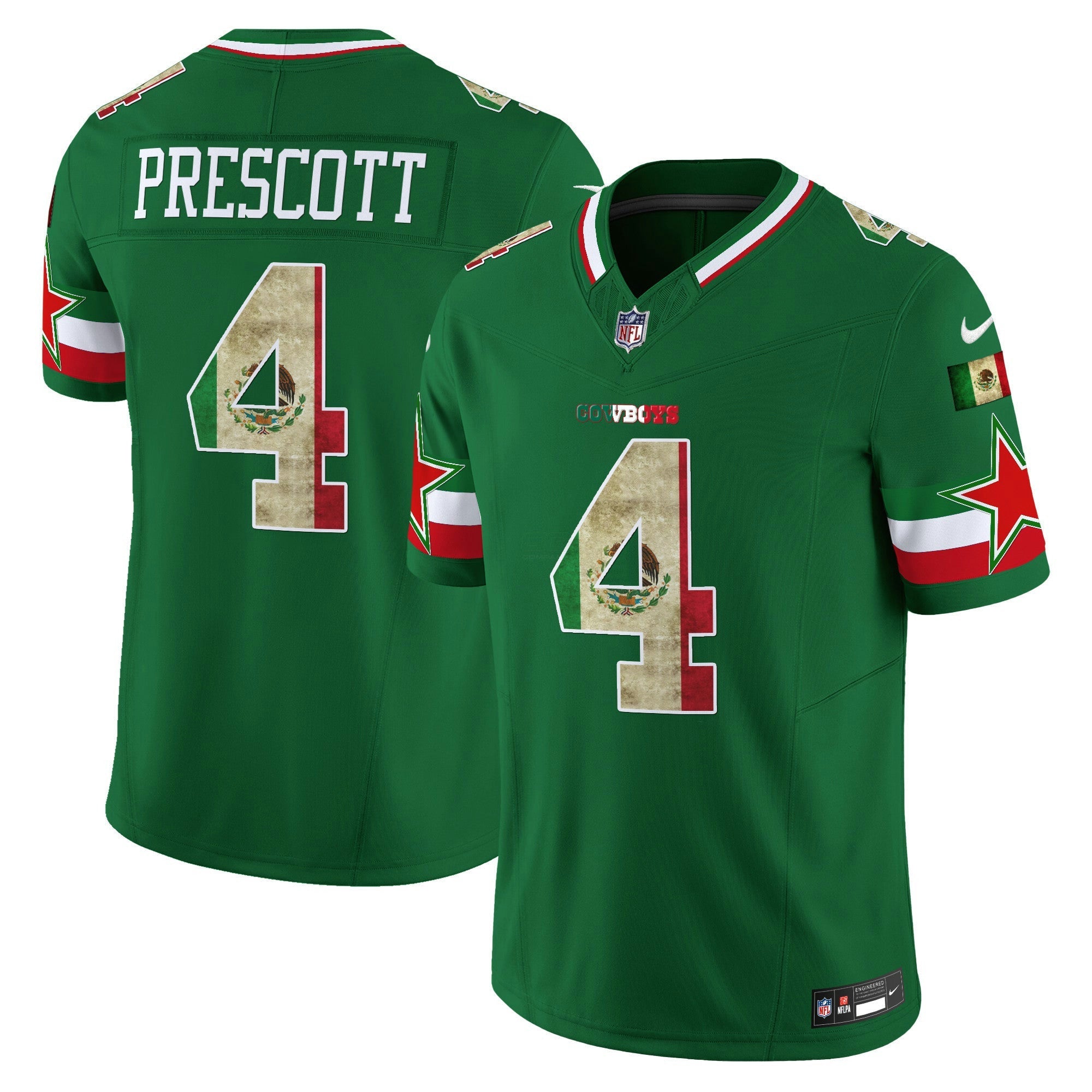 Camisa NFL Men’s Dallas Mexico Vapor Limited Jersey V3