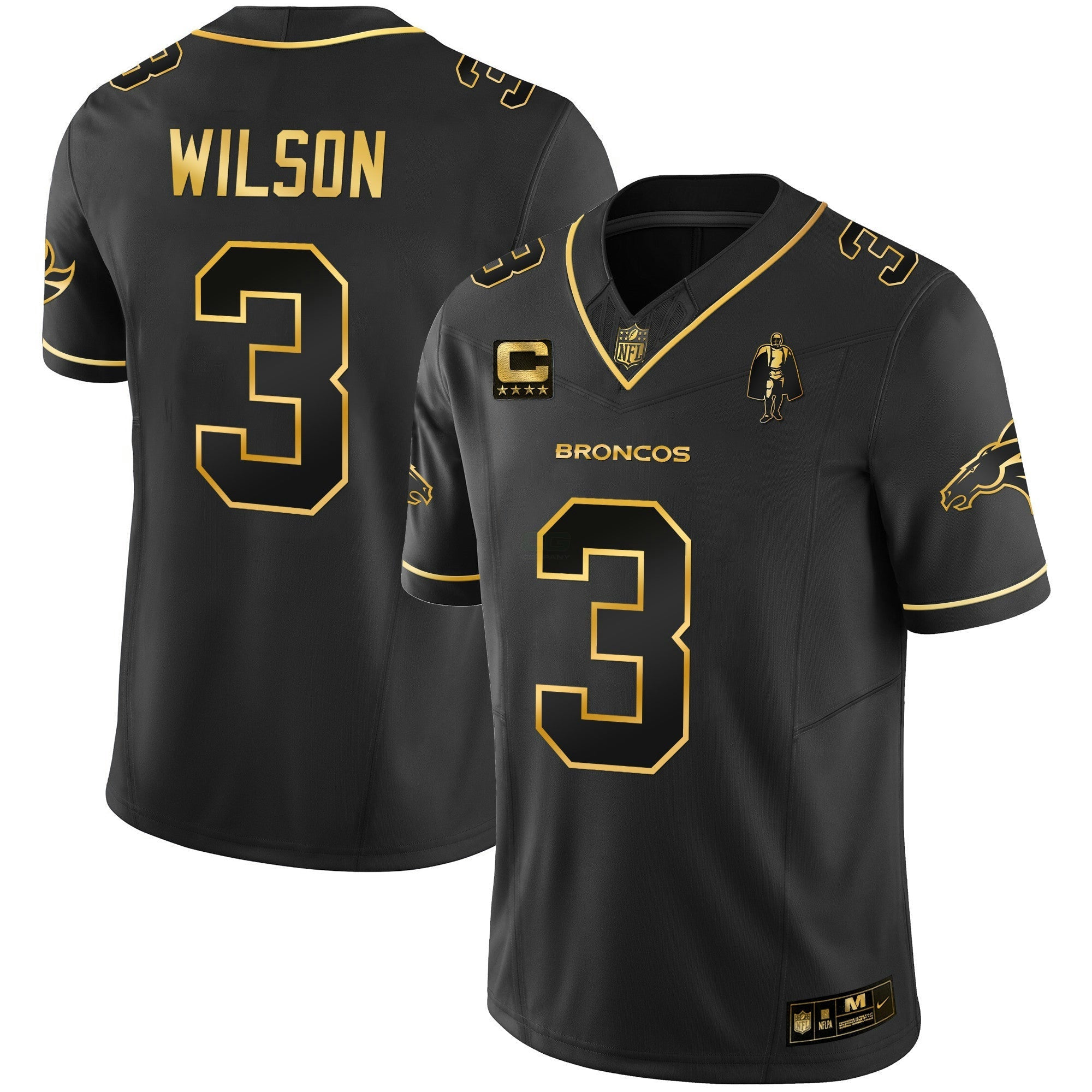 Camisa NFL Men’s Denver Gold Vapor Limited Jersey