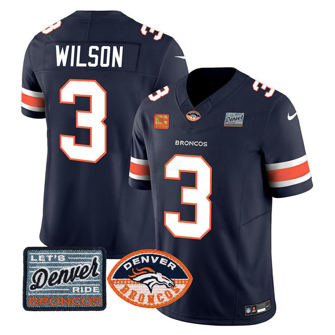 Camisa NFL Men’s Denver Logo Patch Limited Jersey