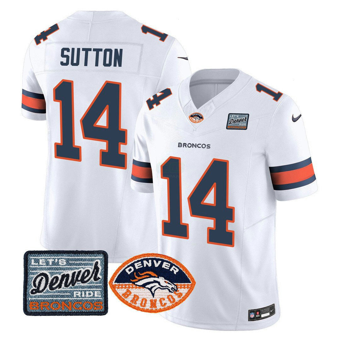Camisa NFL Men’s Denver Logo Patch Limited Jersey
