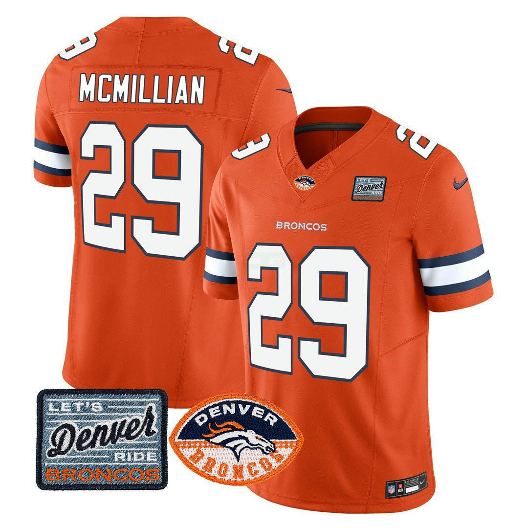 Camisa NFL Men’s Denver Logo Patch Limited Jersey