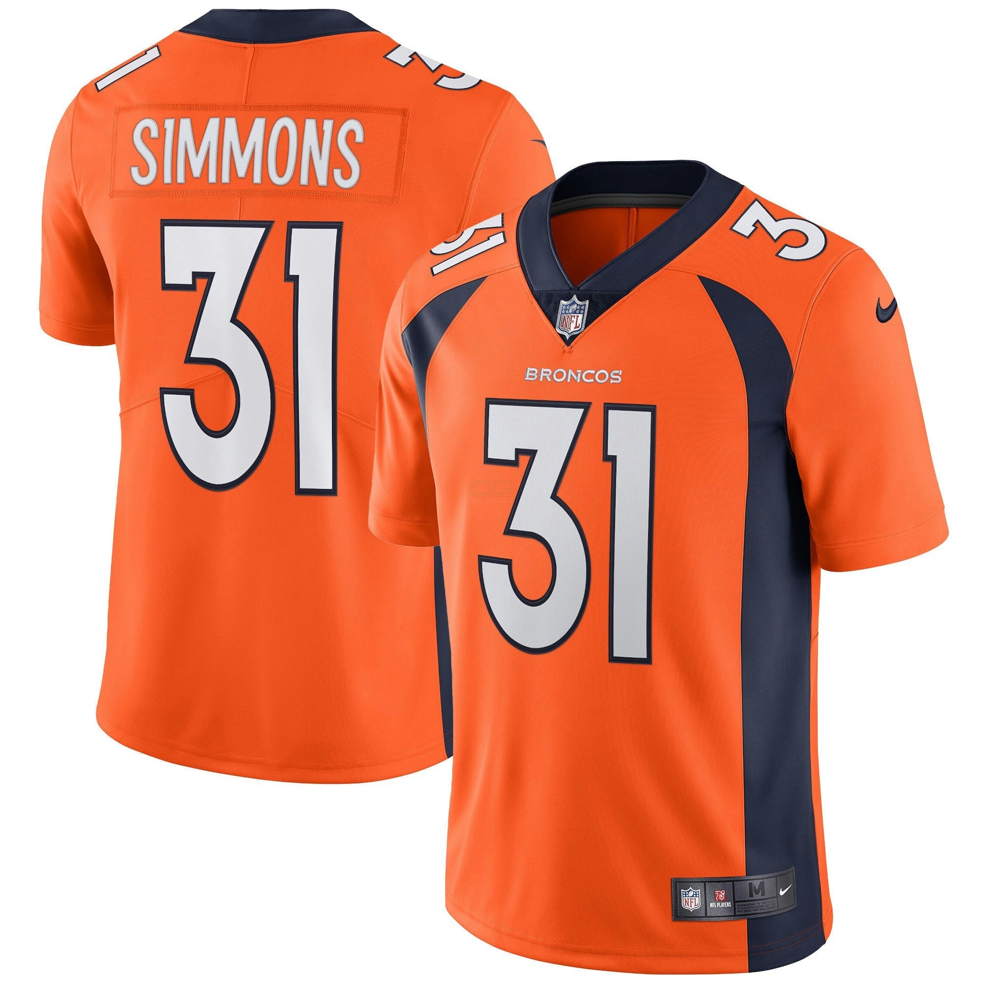 Camisa NFL Men’s Denver Vapor Jersey