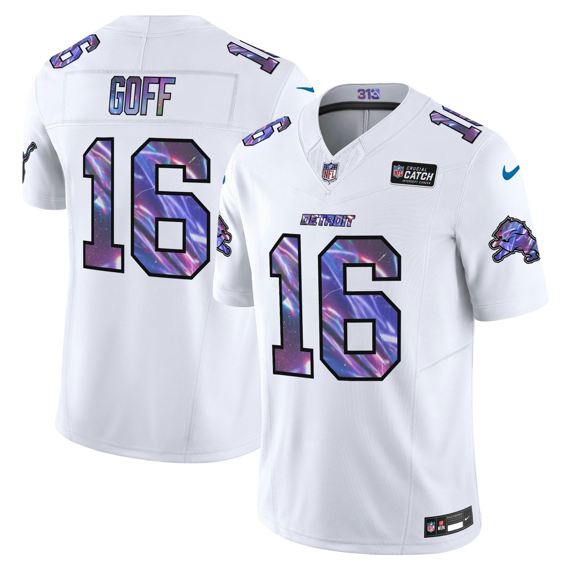 Camisa NFL Men’s Detroit 2024 Crucial Catch Vapor Limited Jersey