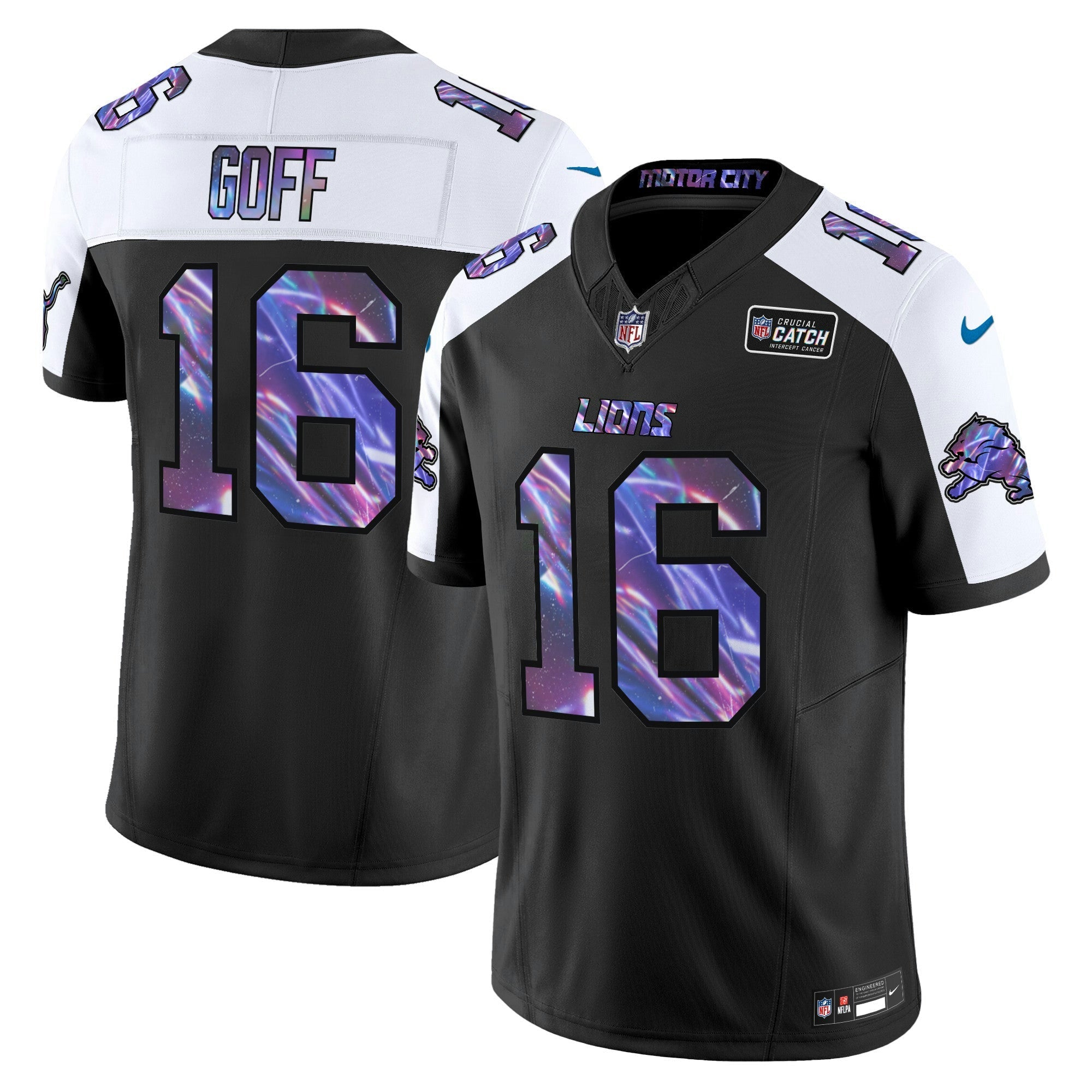 Camisa NFL Men’s Detroit 2024 Crucial Catch Vapor Limited Jersey