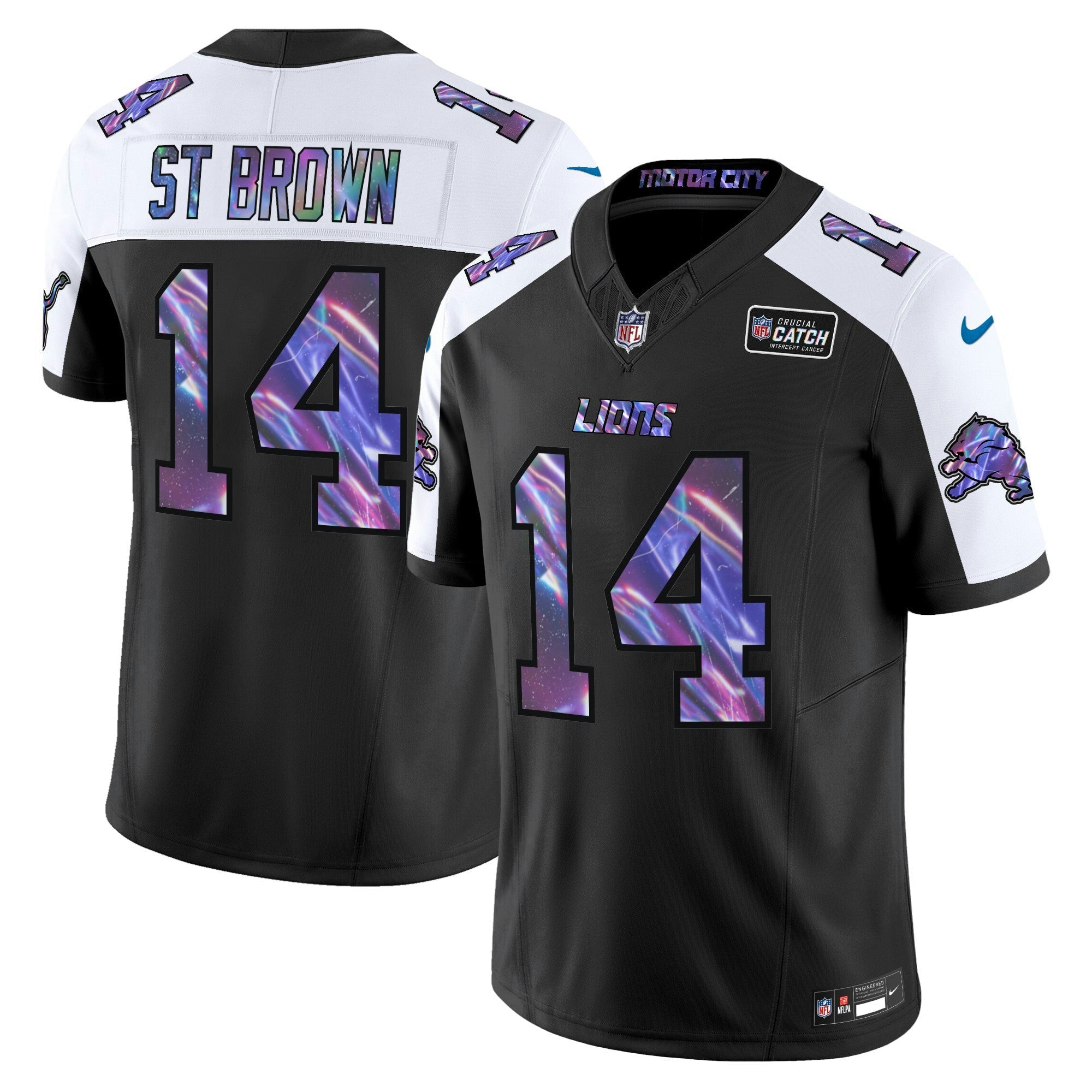 Camisa NFL Men’s Detroit 2024 Crucial Catch Vapor Limited Jersey
