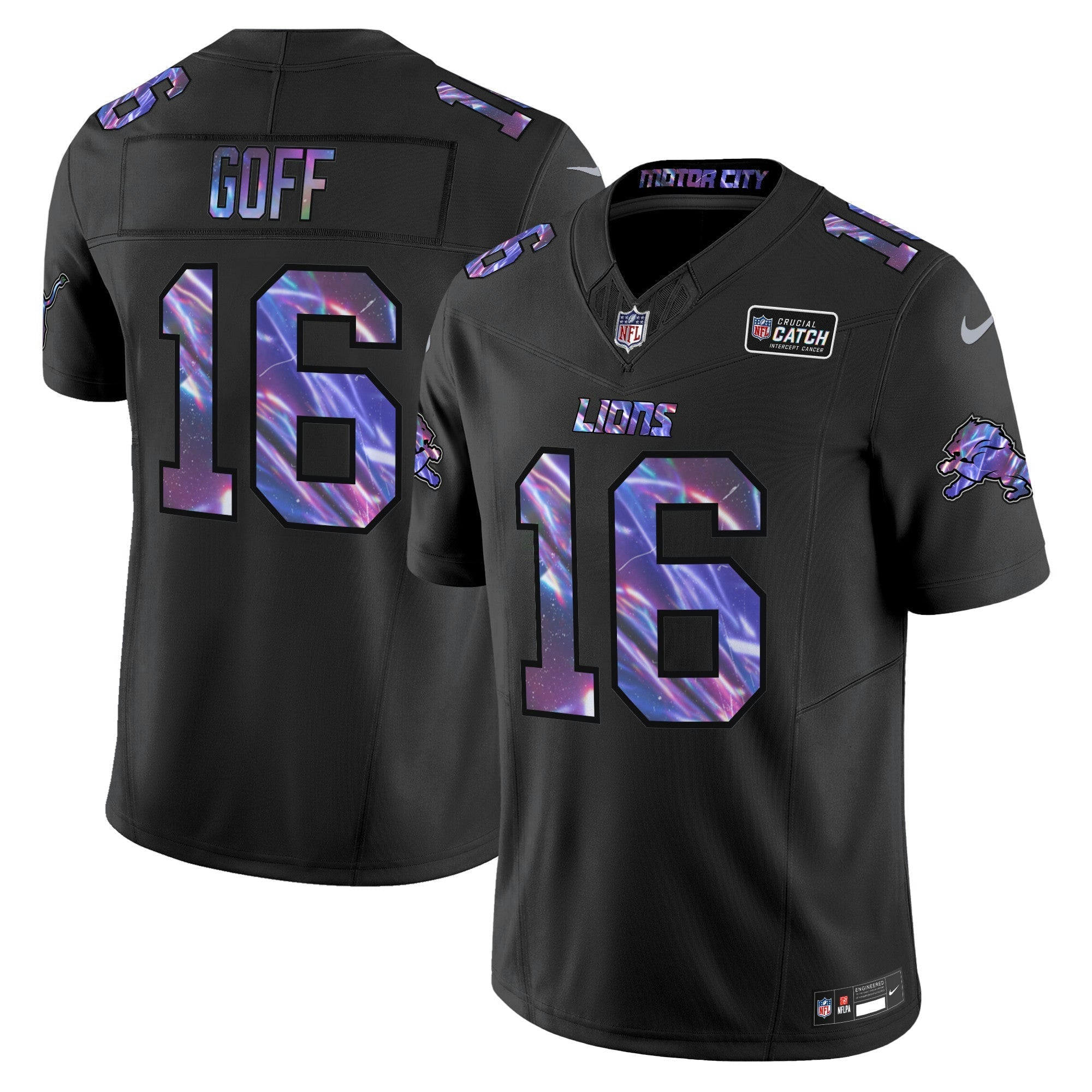 Camisa NFL Men’s Detroit 2024 Crucial Catch Vapor Limited Jersey
