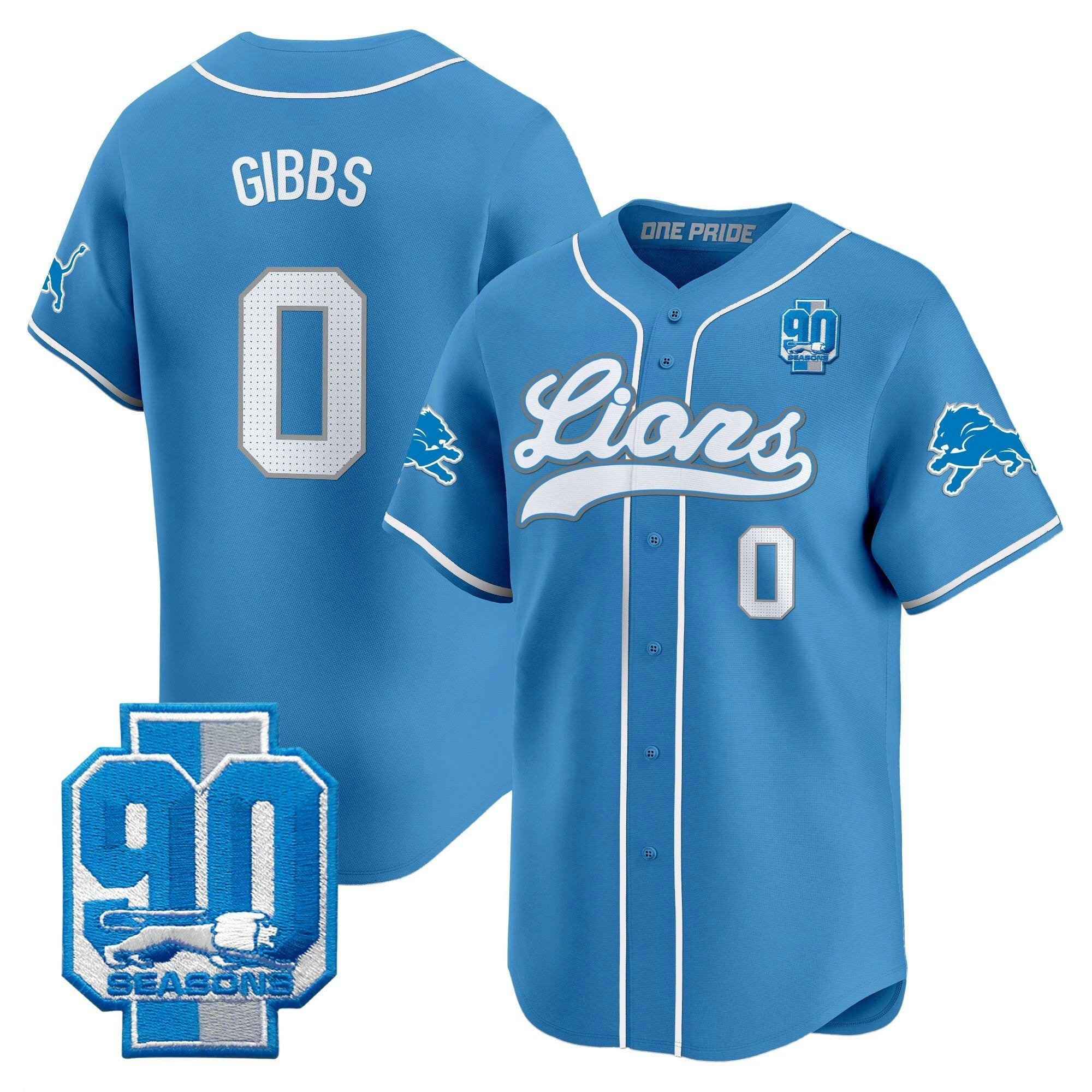 Camisa NFL Men’s Detroit 2025 Vapor Jersey