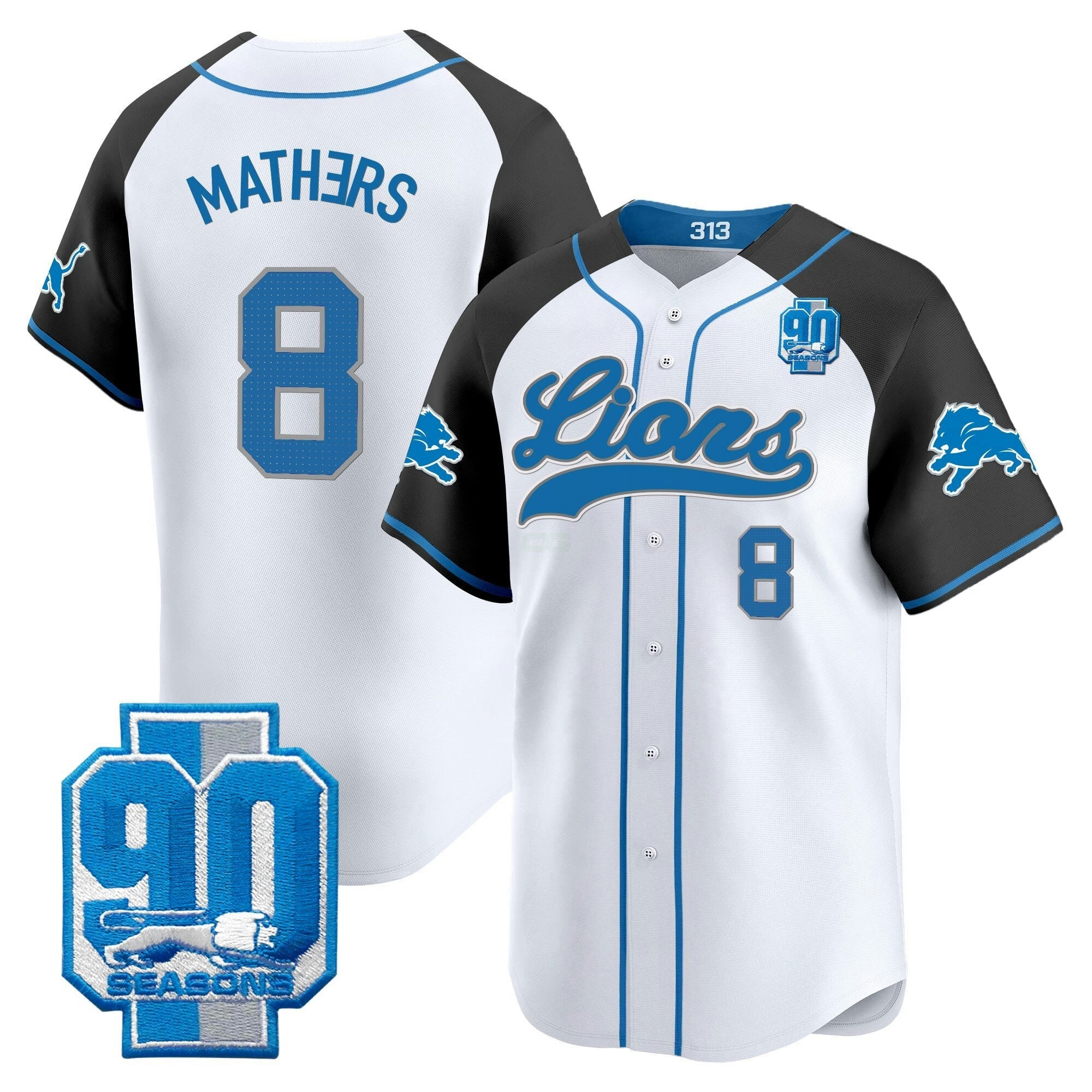 Camisa NFL Men’s Detroit 2025 Vapor Jersey