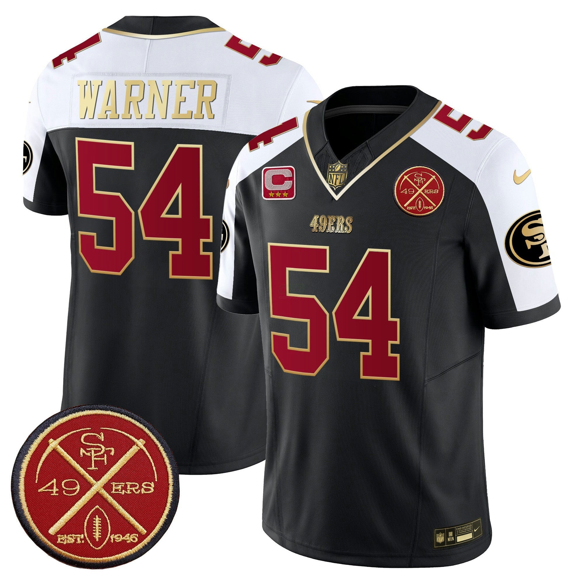Camisa NFL Men’s Est.1946 Patch Vapor Limited Jersey