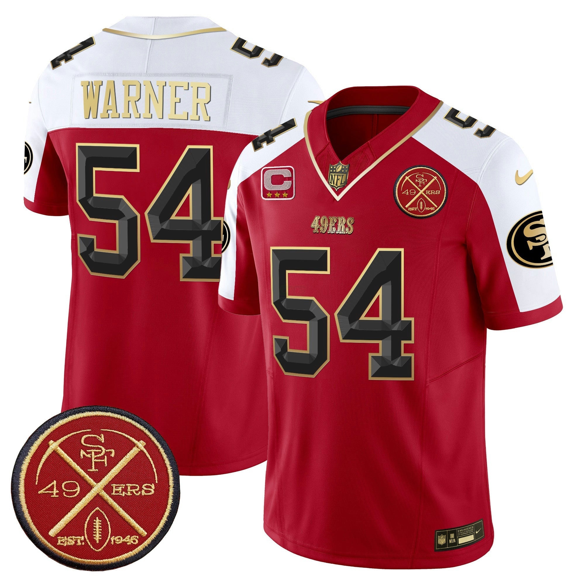 Camisa NFL Men’s Est.1946 Patch Vapor Limited Jersey V2