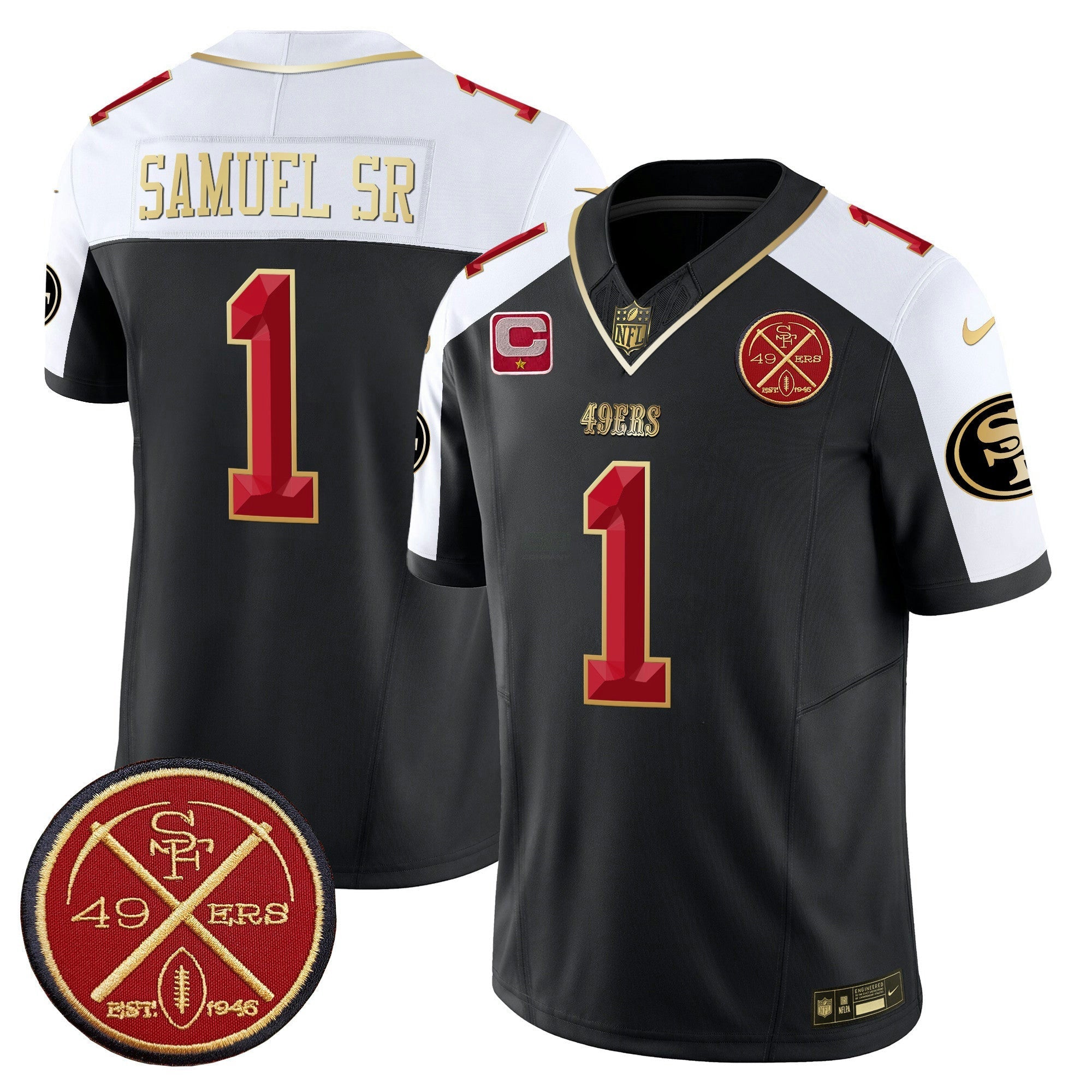 Camisa NFL Men’s Est.1946 Patch Vapor Limited Jersey V2