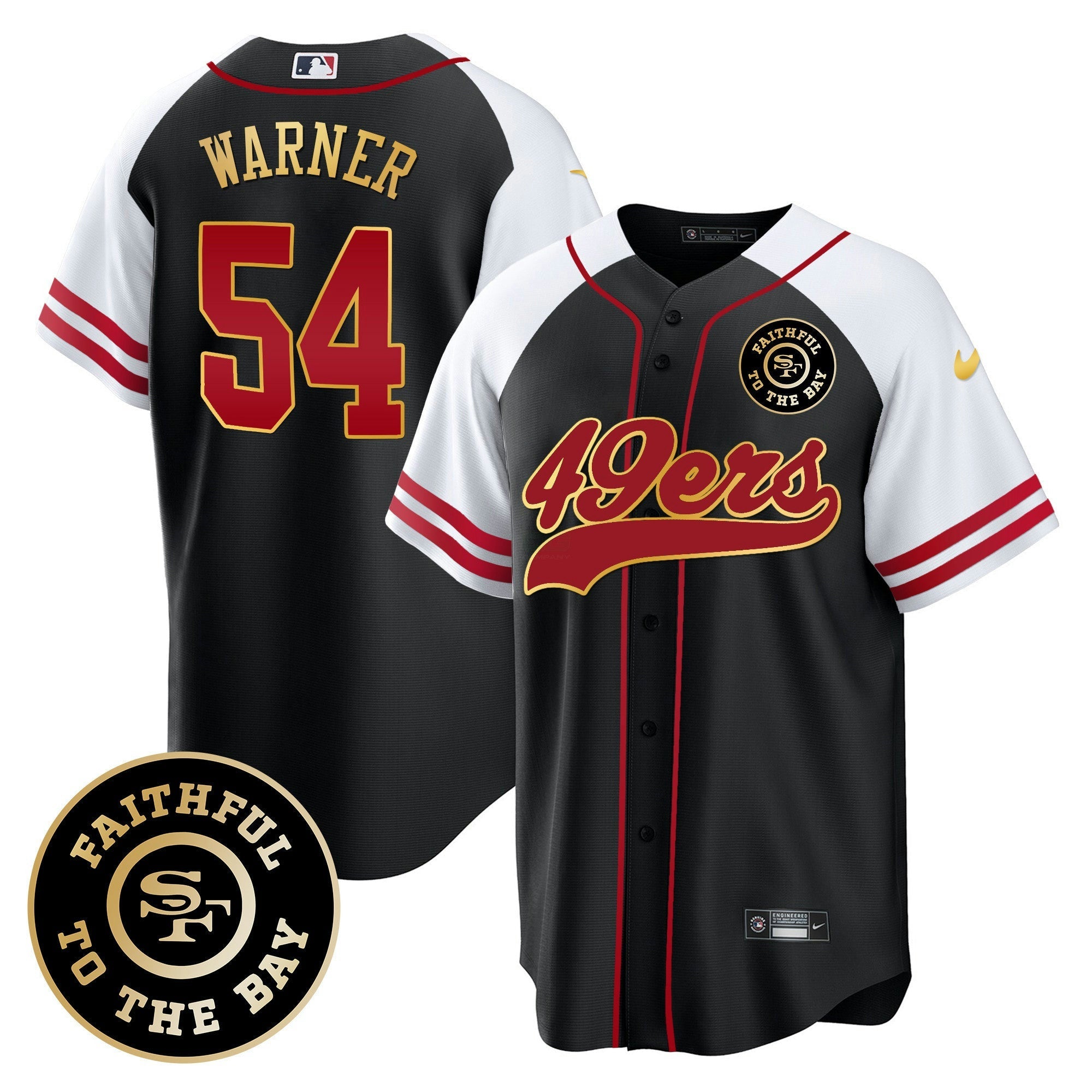Camisa NFL Men’s Faithful To The Bay Patch Jersey V2