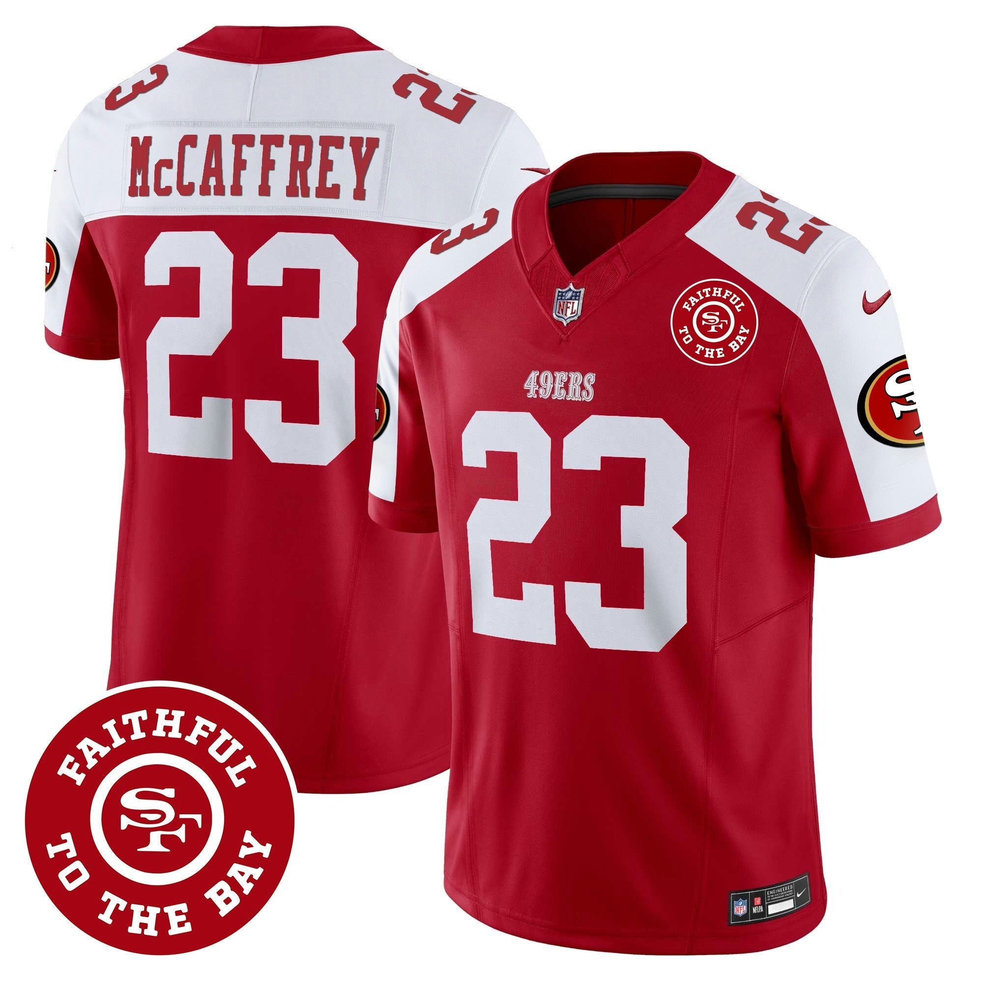 Camisa NFL Men’s Faithful To The Bay Patch Vapor Jersey