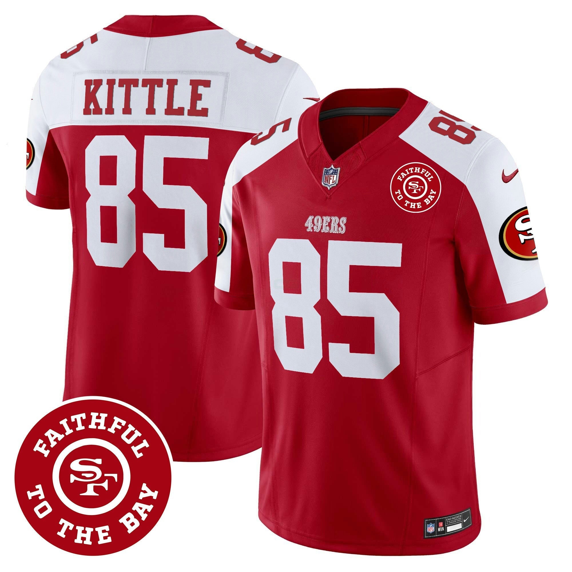 Camisa NFL Men’s Faithful To The Bay Patch Vapor Jersey