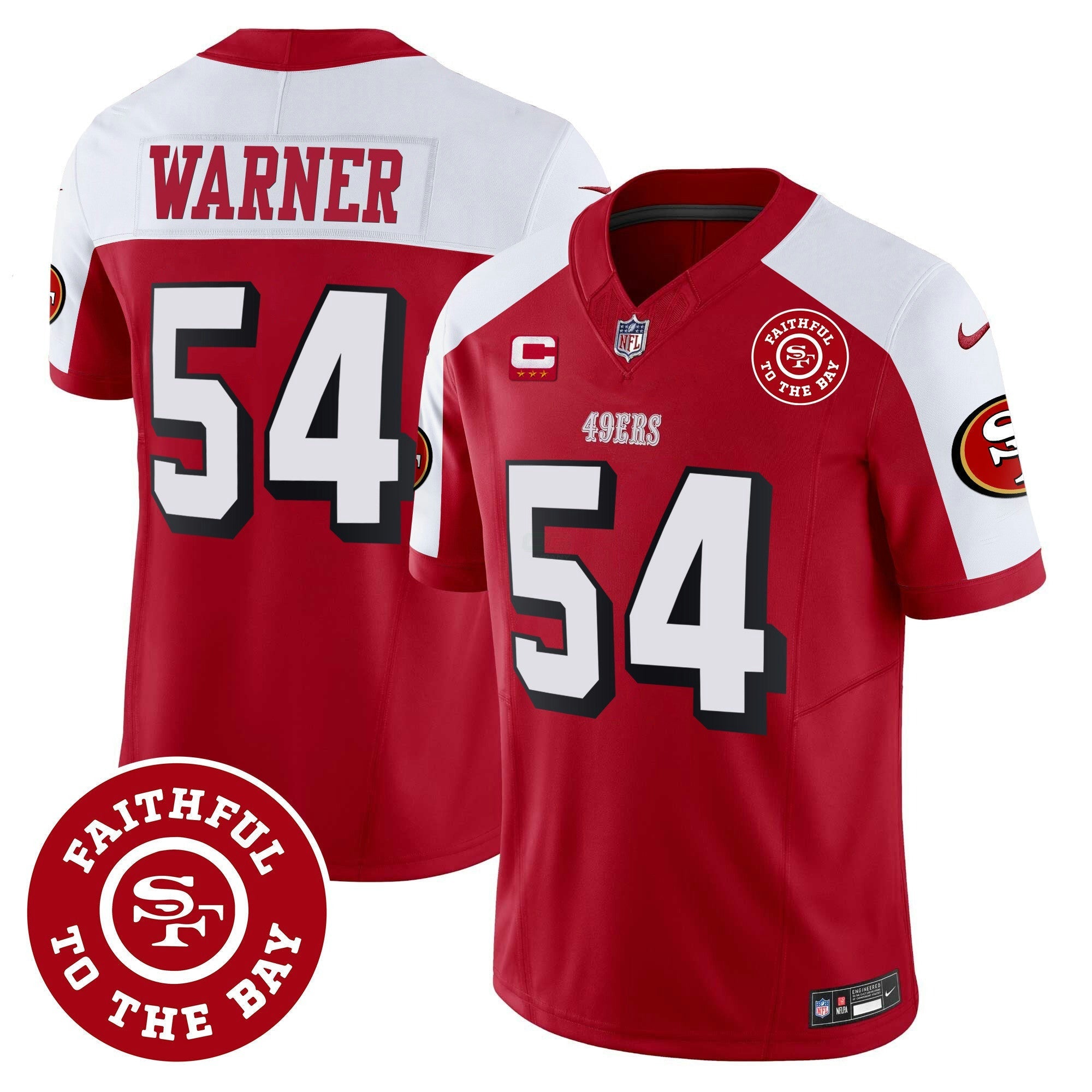 Camisa NFL Men’s Faithful To The Bay Patch Vapor Jersey V2