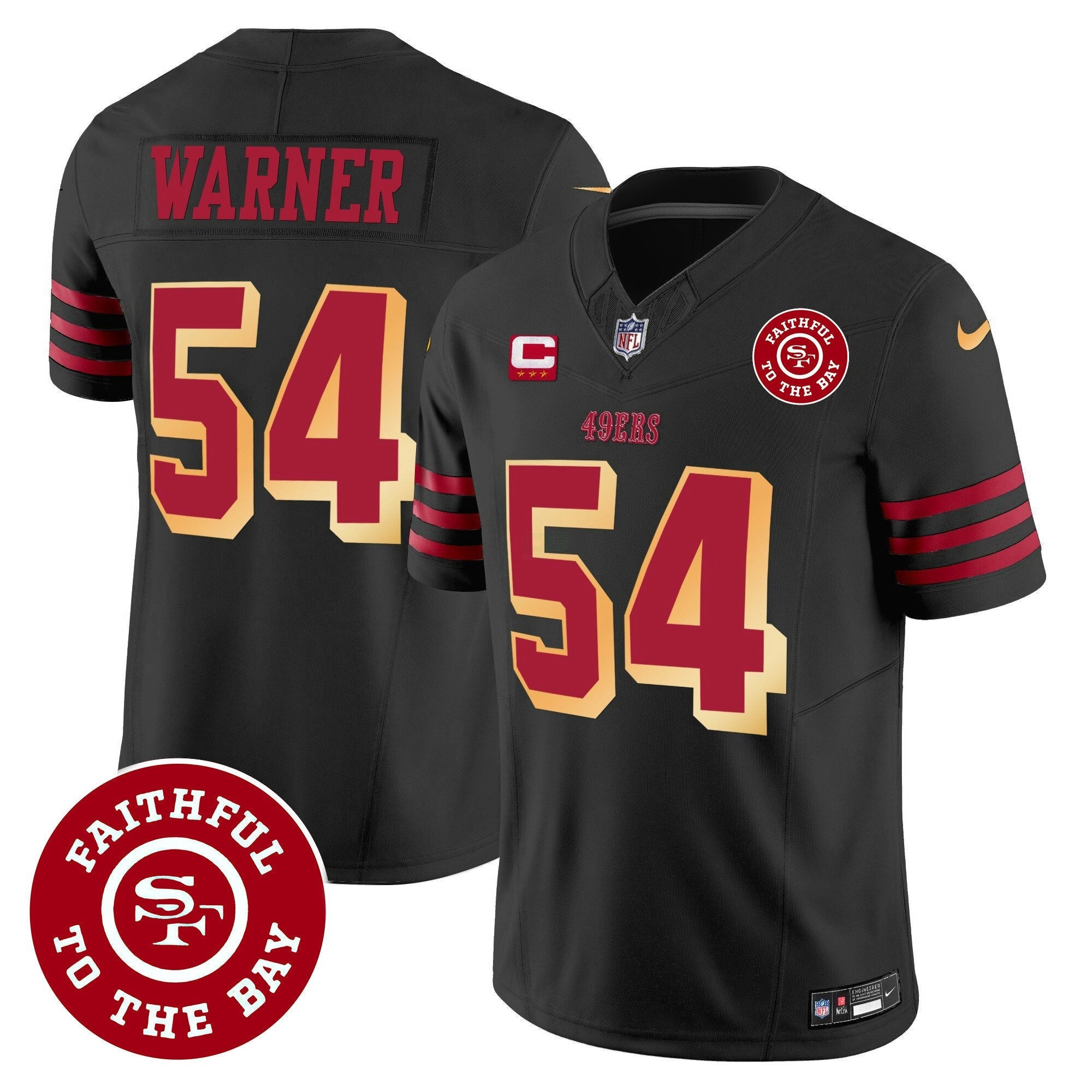 Camisa NFL Men’s Faithful To The Bay Patch Vapor Jersey V2