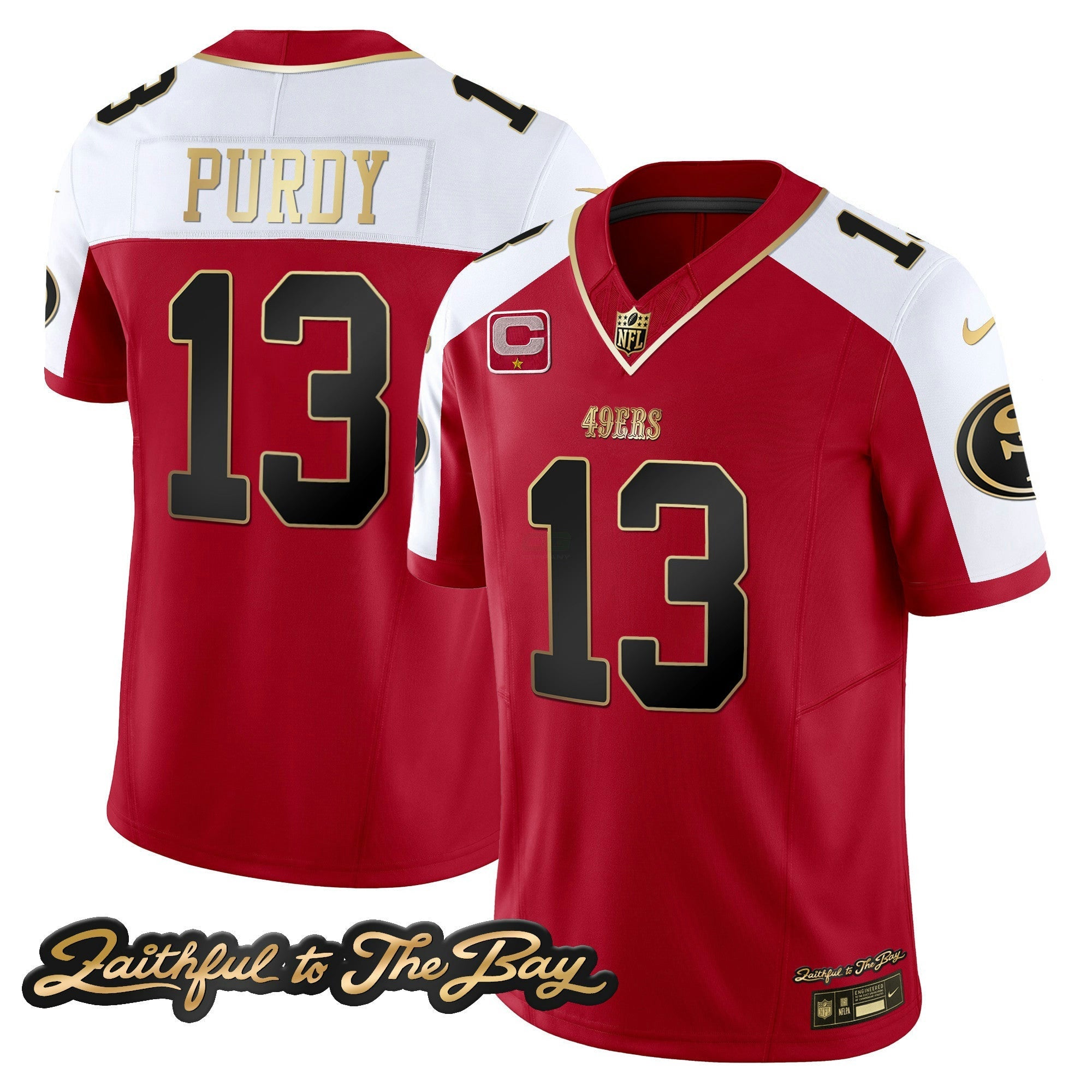Camisa NFL Men’s Faithful To The Bay Patch Vapor Limited Jersey V3