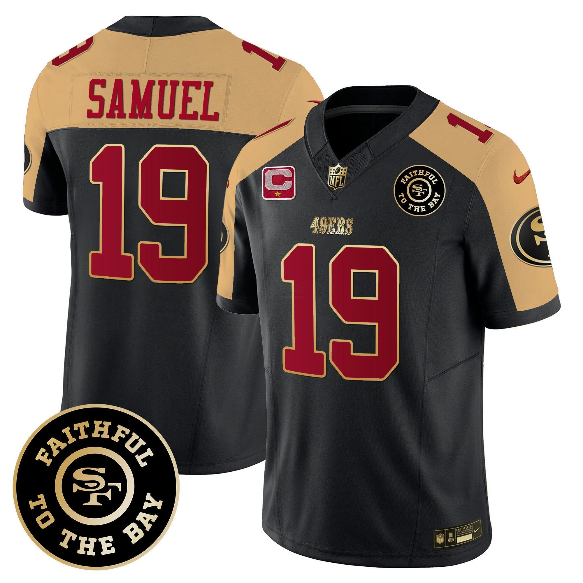 Camisa NFL Men’s Faithful To The Bay Patch Vapor Limited Jersey V7