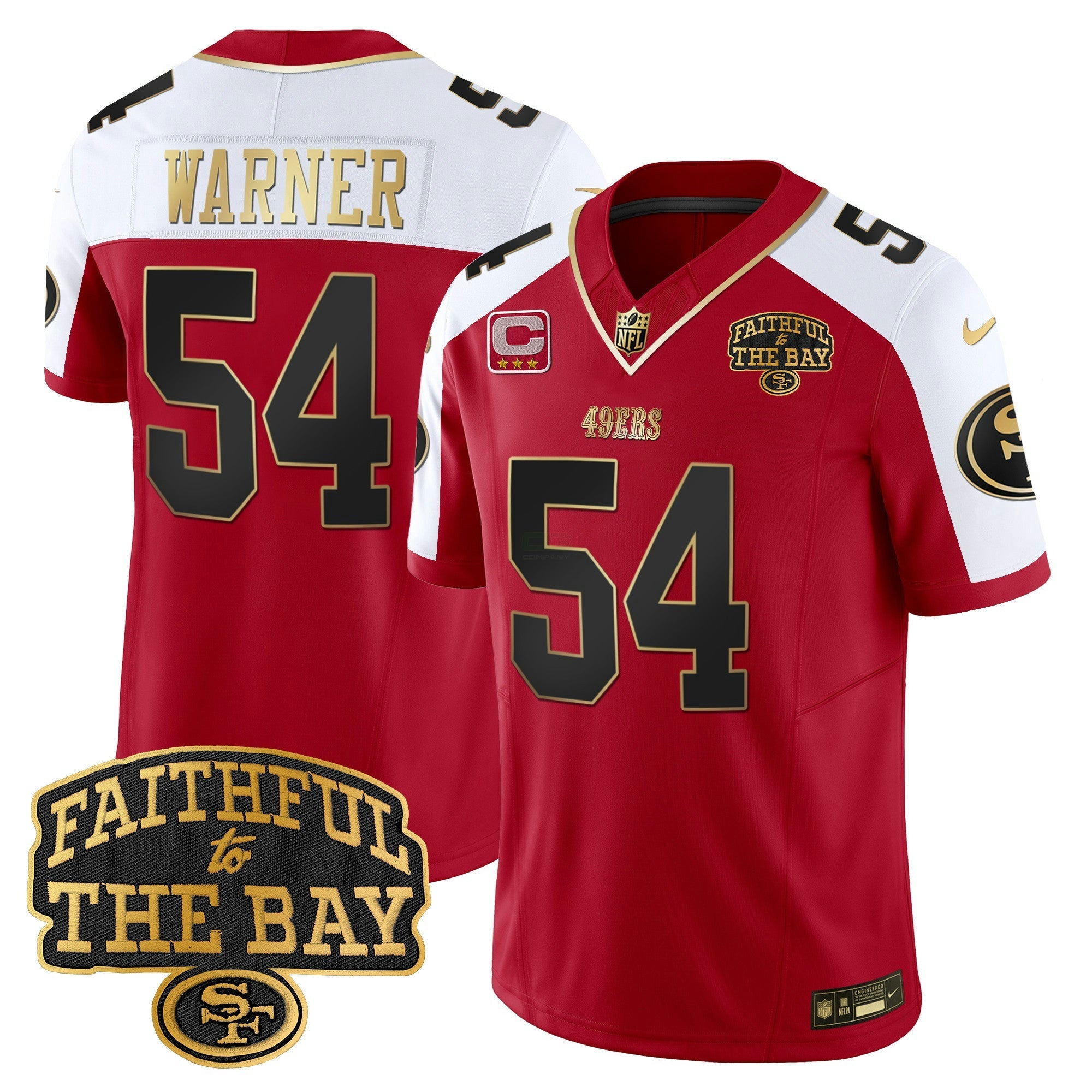 Camisa NFL Men’s Faithful To The Bay Patch Vapor Limited Jersey V8